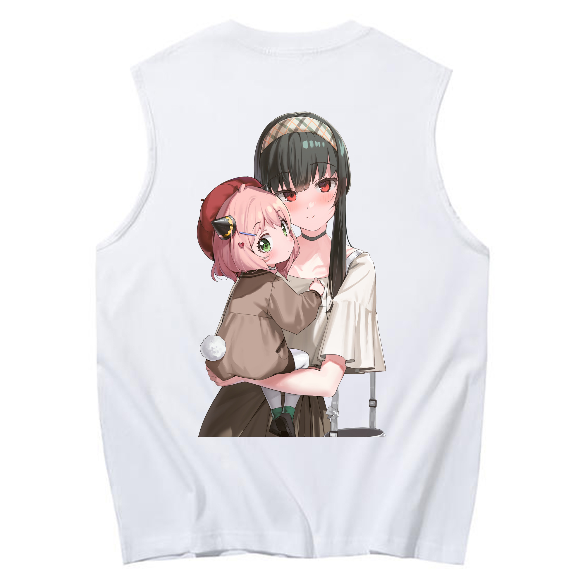 （画像用） SPY×FAMILY间谍家家酒 コットン100％タンクトップ（背面プリント）