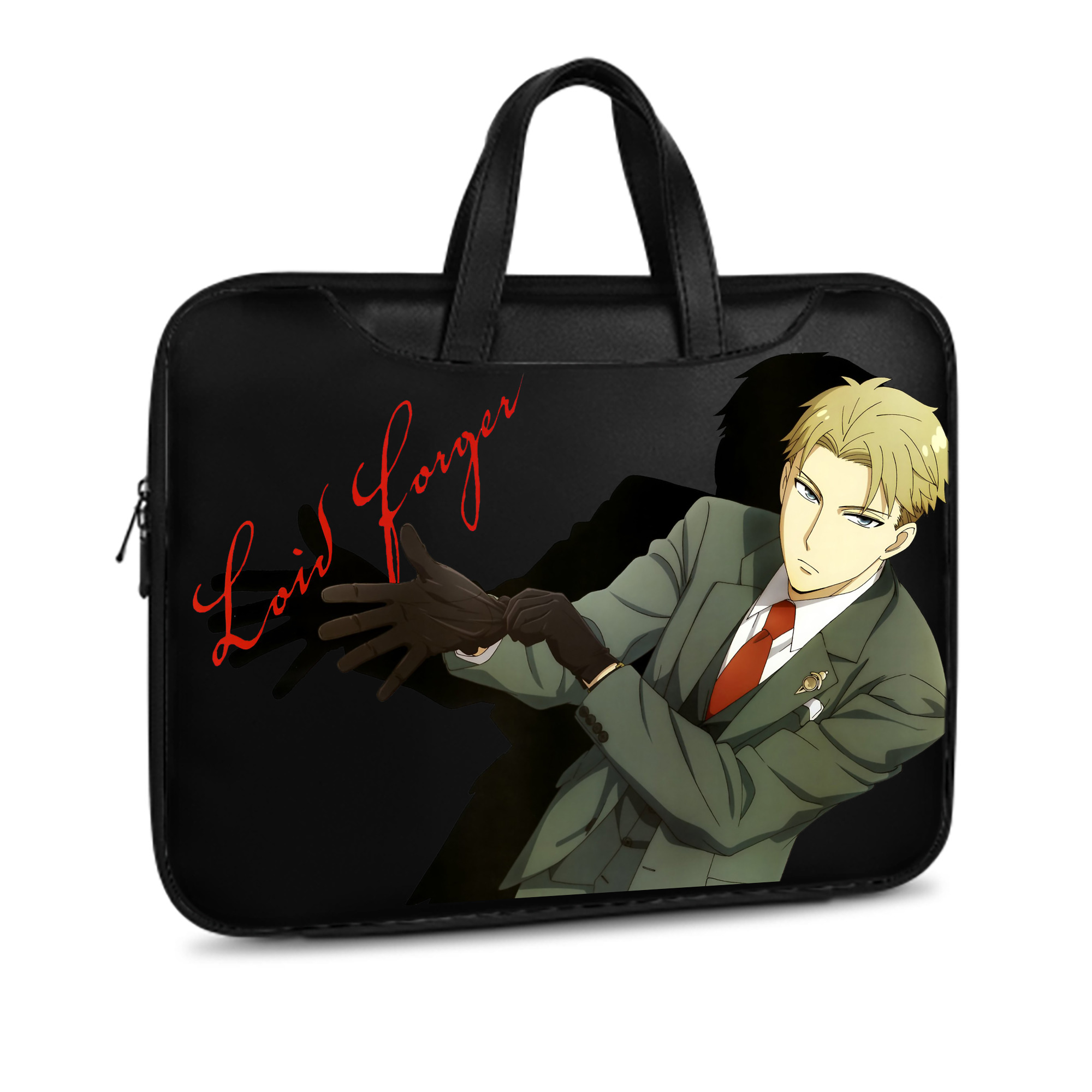（画像用） SPY×FAMILY间谍家家酒 レザーラップトップバッグ　ノートパソコンケース