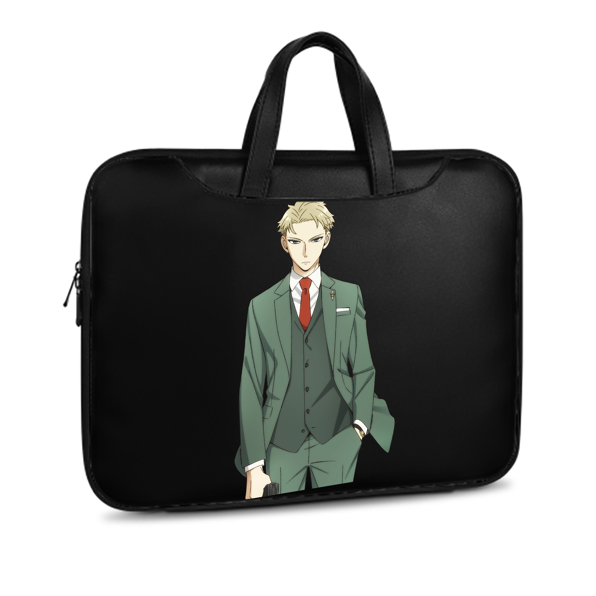 （画像用） SPY×FAMILY间谍家家酒 レザーラップトップバッグ　ノートパソコンケース