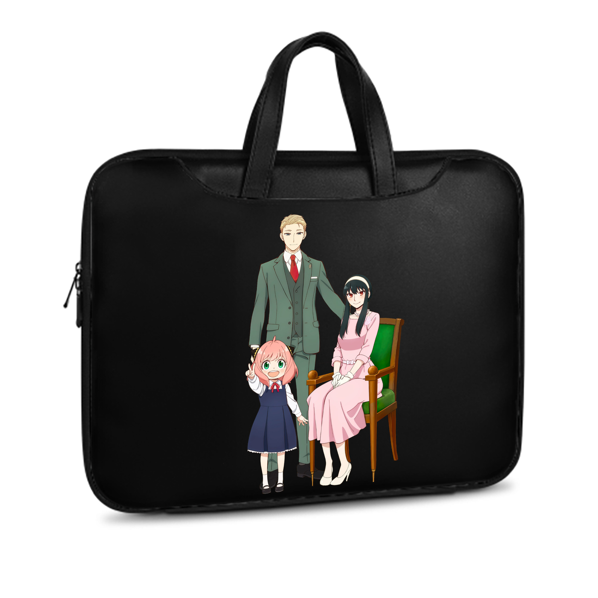 （画像用） SPY×FAMILY间谍家家酒 レザーラップトップバッグ　ノートパソコンケース