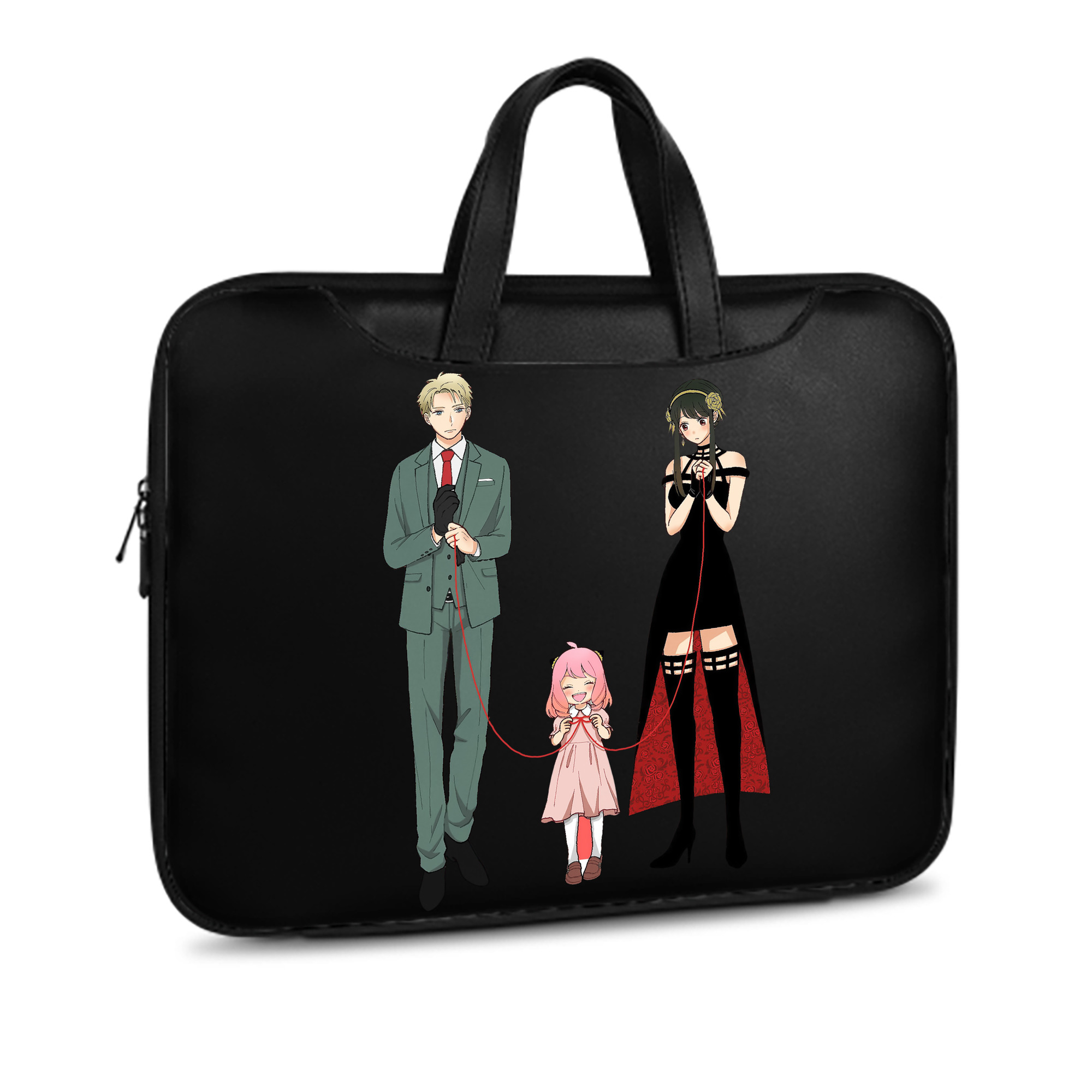（画像用） SPY×FAMILY间谍家家酒 レザーラップトップバッグ　ノートパソコンケース