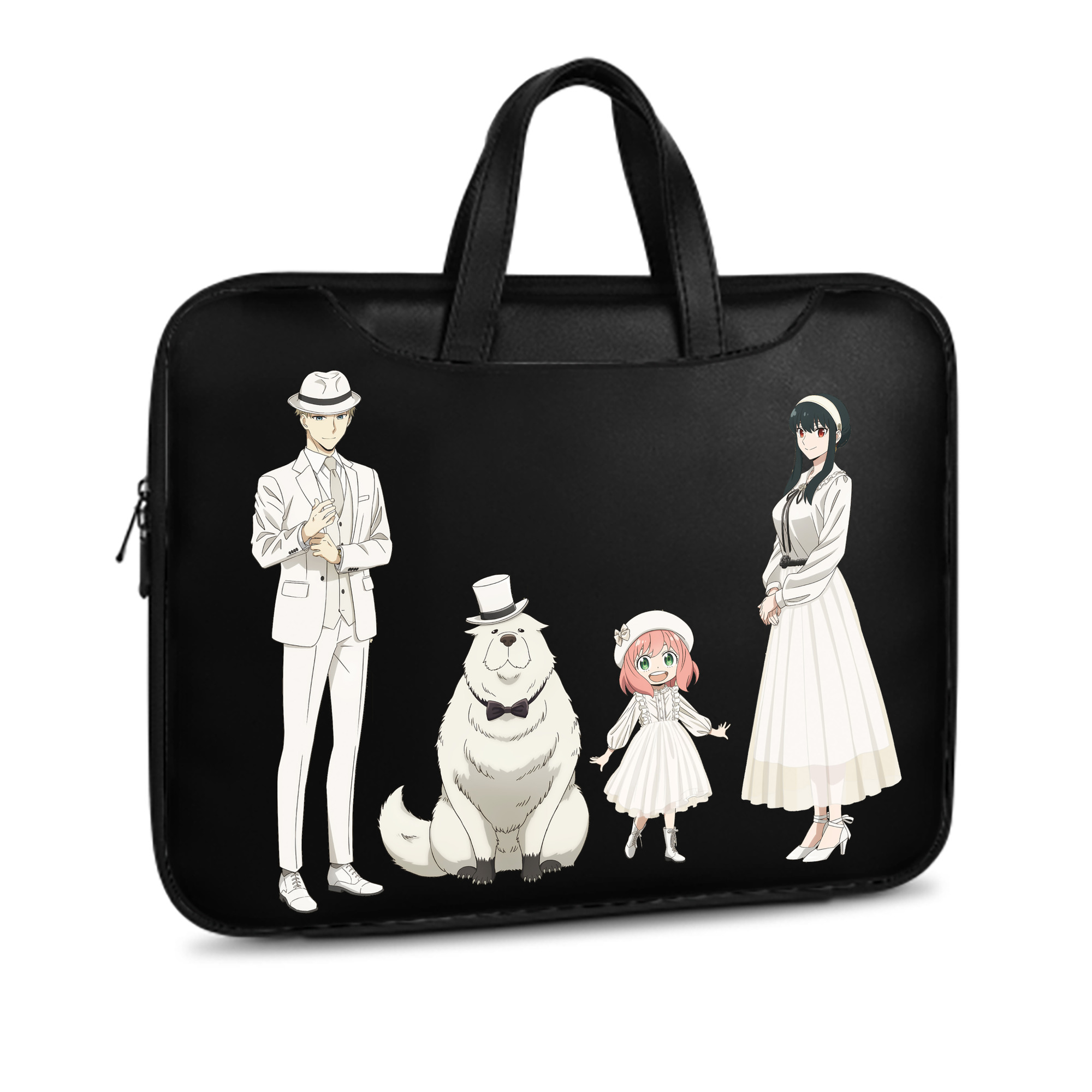 （画像用） SPY×FAMILY间谍家家酒 レザーラップトップバッグ　ノートパソコンケース