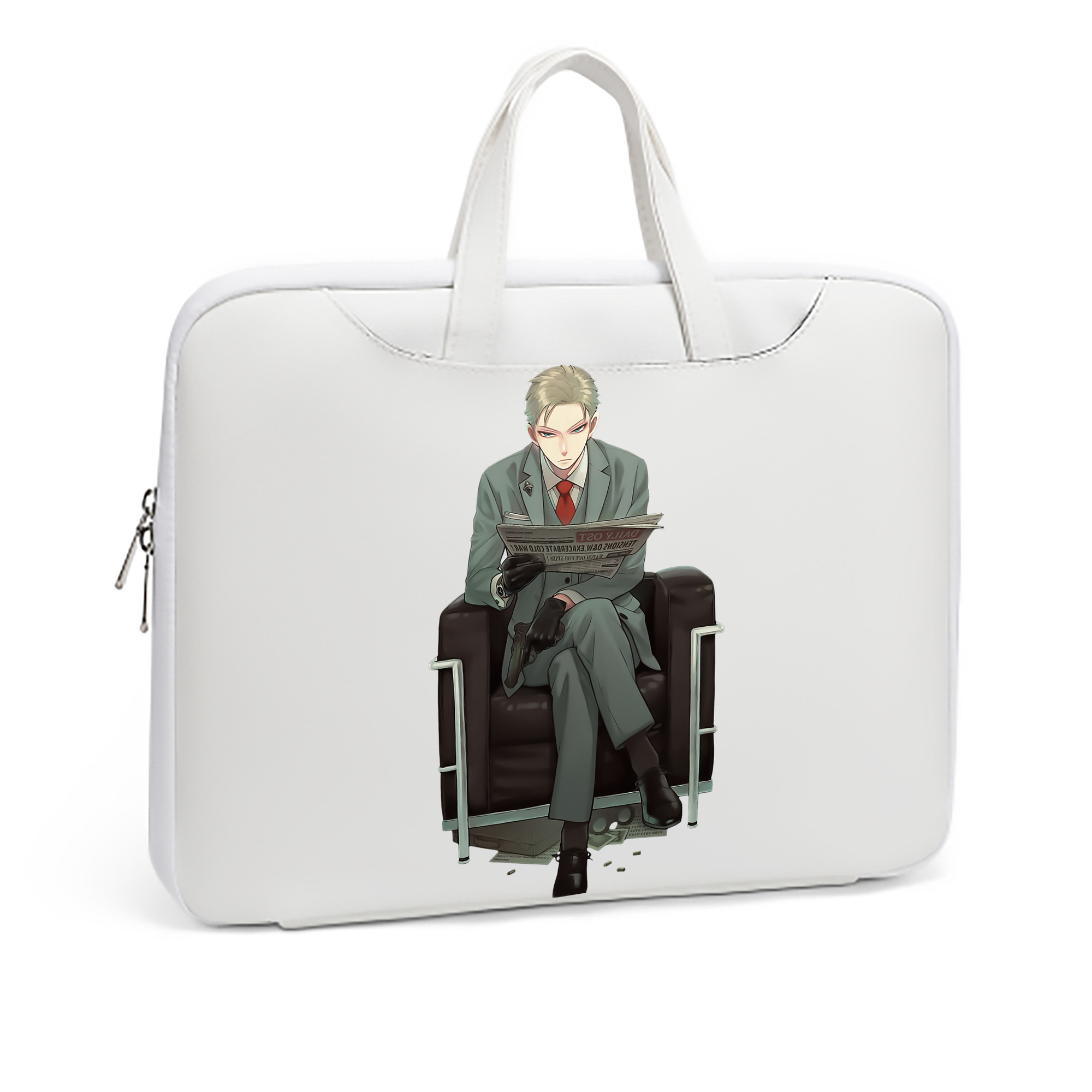 （画像用） SPY×FAMILY间谍家家酒 レザーラップトップバッグ　ノートパソコンケース
