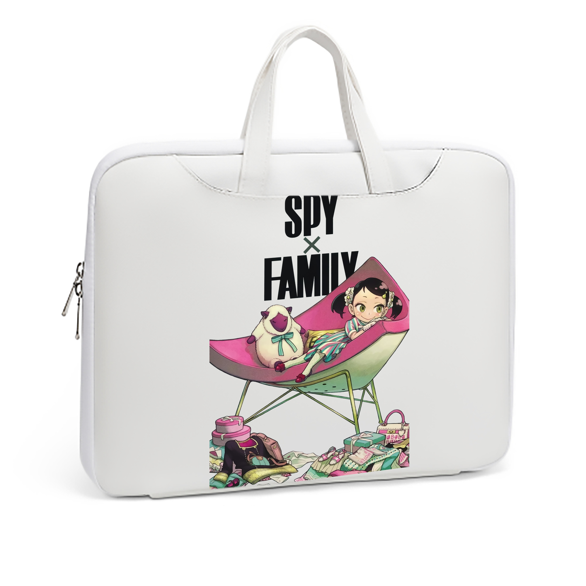 （画像用） SPY×FAMILY间谍家家酒 レザーラップトップバッグ　ノートパソコンケース