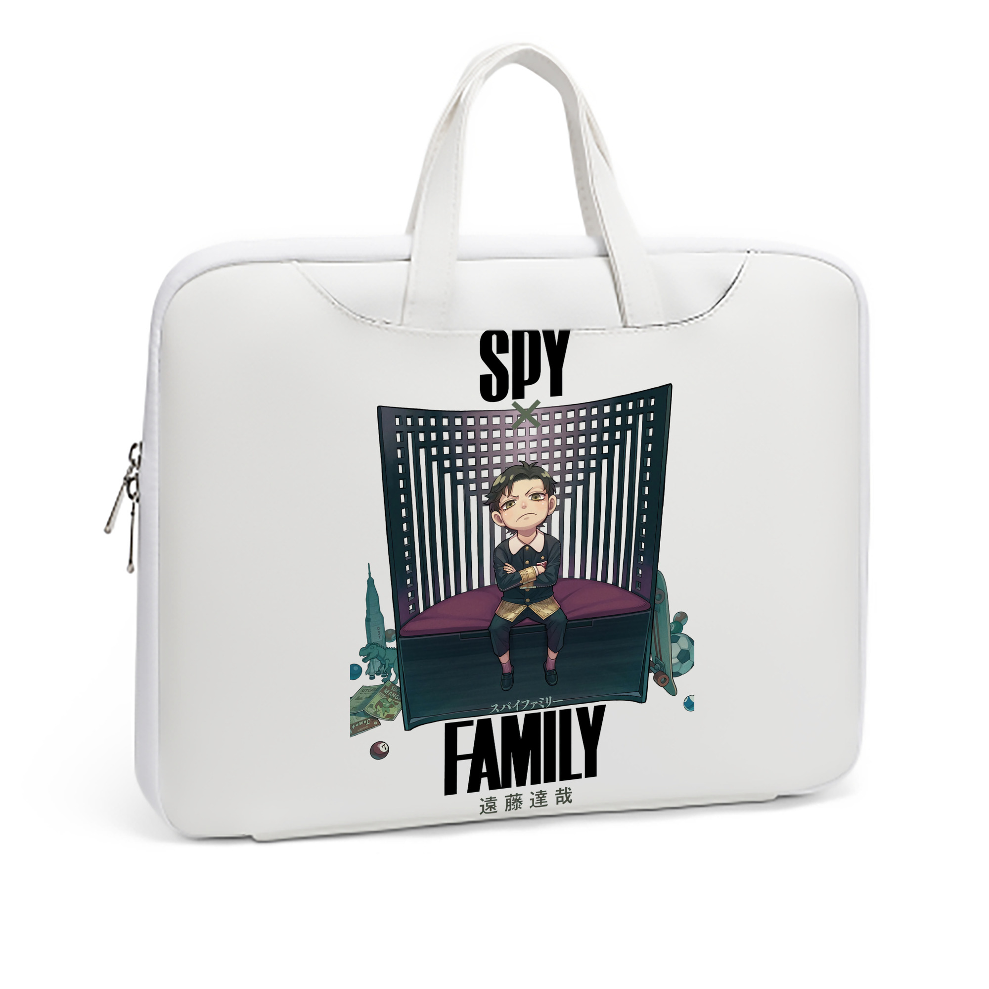 （画像用） SPY×FAMILY间谍家家酒 レザーラップトップバッグ　ノートパソコンケース