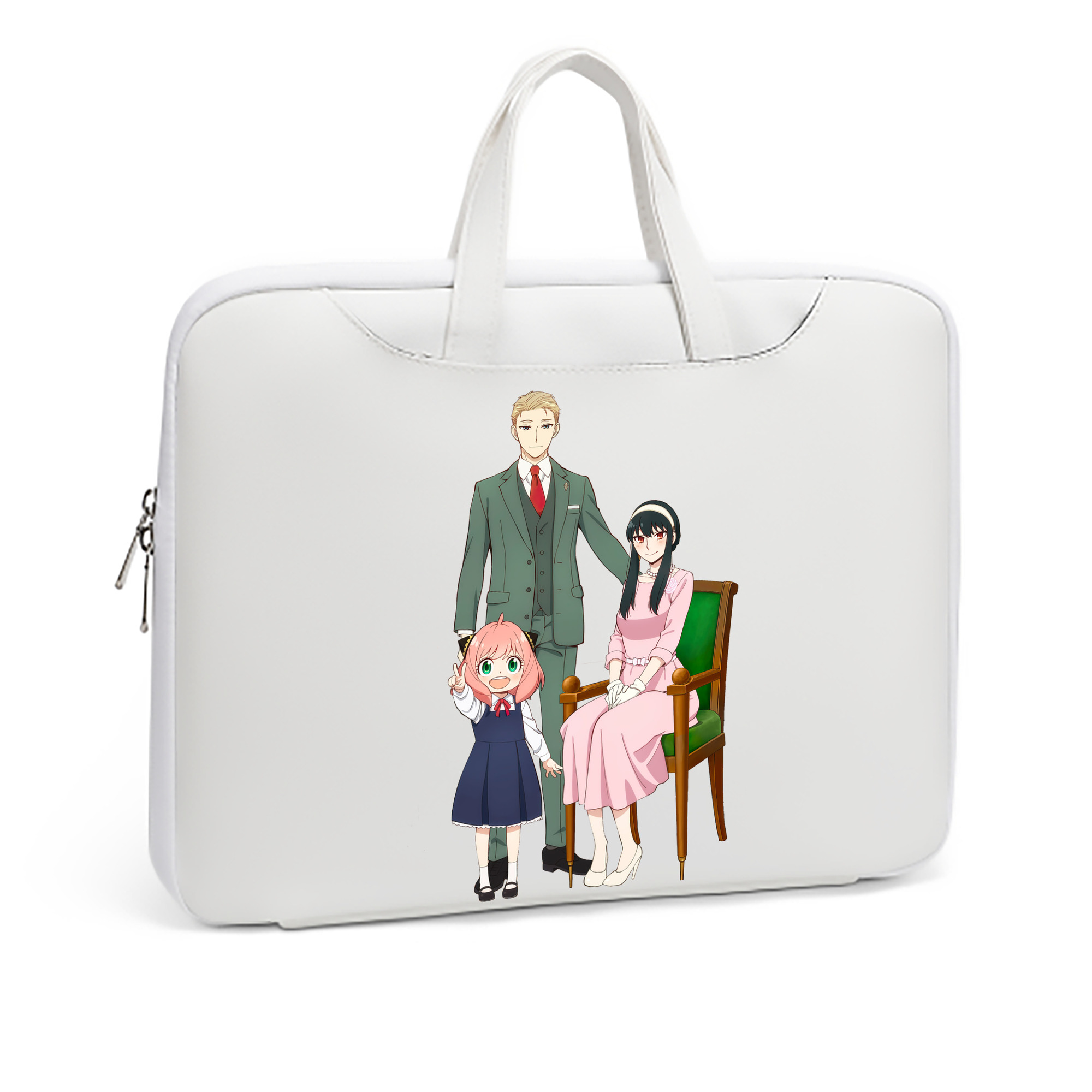 （画像用） SPY×FAMILY间谍家家酒 レザーラップトップバッグ　ノートパソコンケース