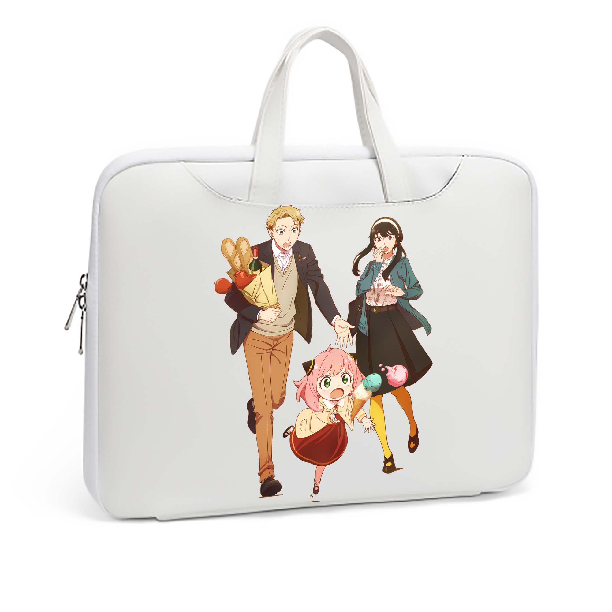 （画像用） SPY×FAMILY间谍家家酒 レザーラップトップバッグ　ノートパソコンケース