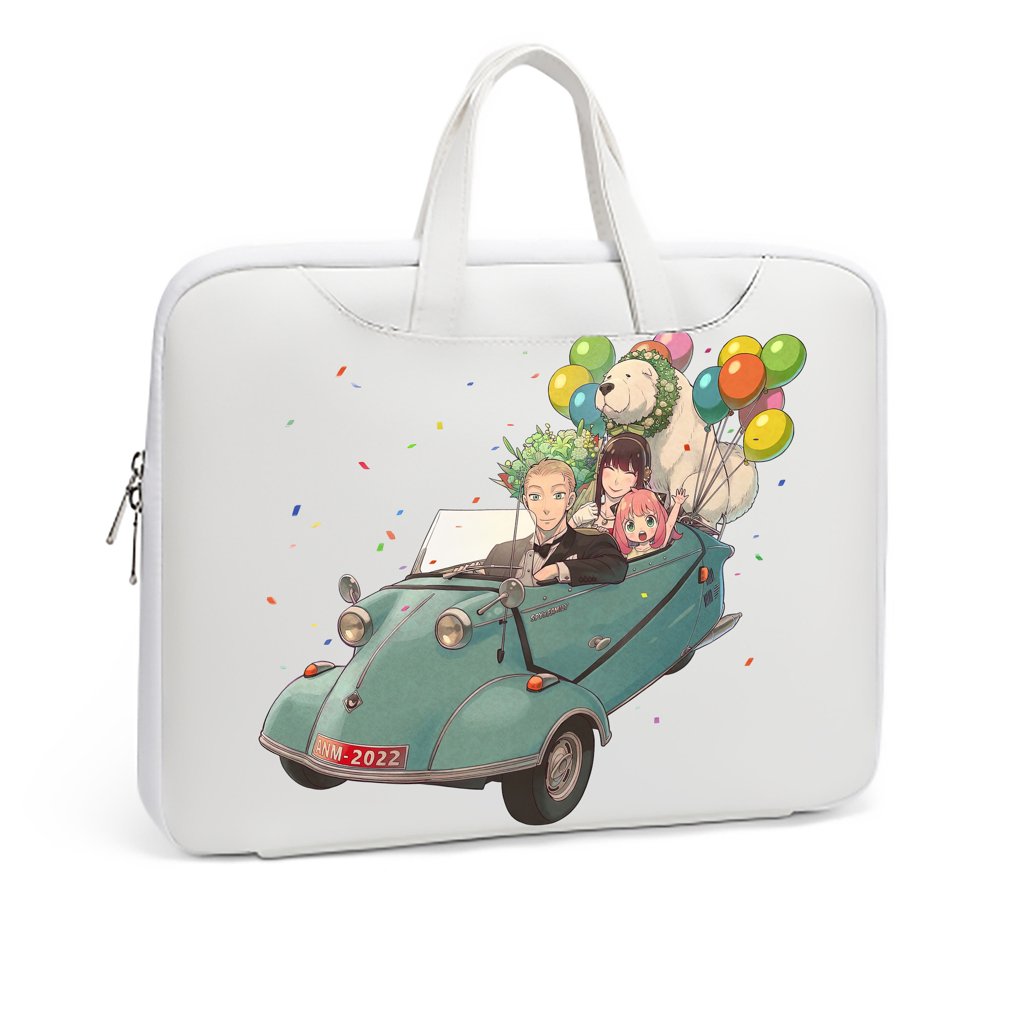 （画像用） SPY×FAMILY间谍家家酒 レザーラップトップバッグ　ノートパソコンケース