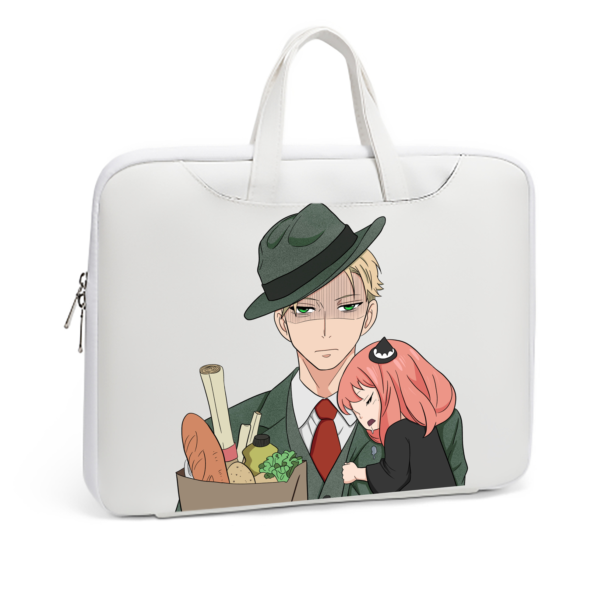 （画像用） SPY×FAMILY间谍家家酒 レザーラップトップバッグ　ノートパソコンケース