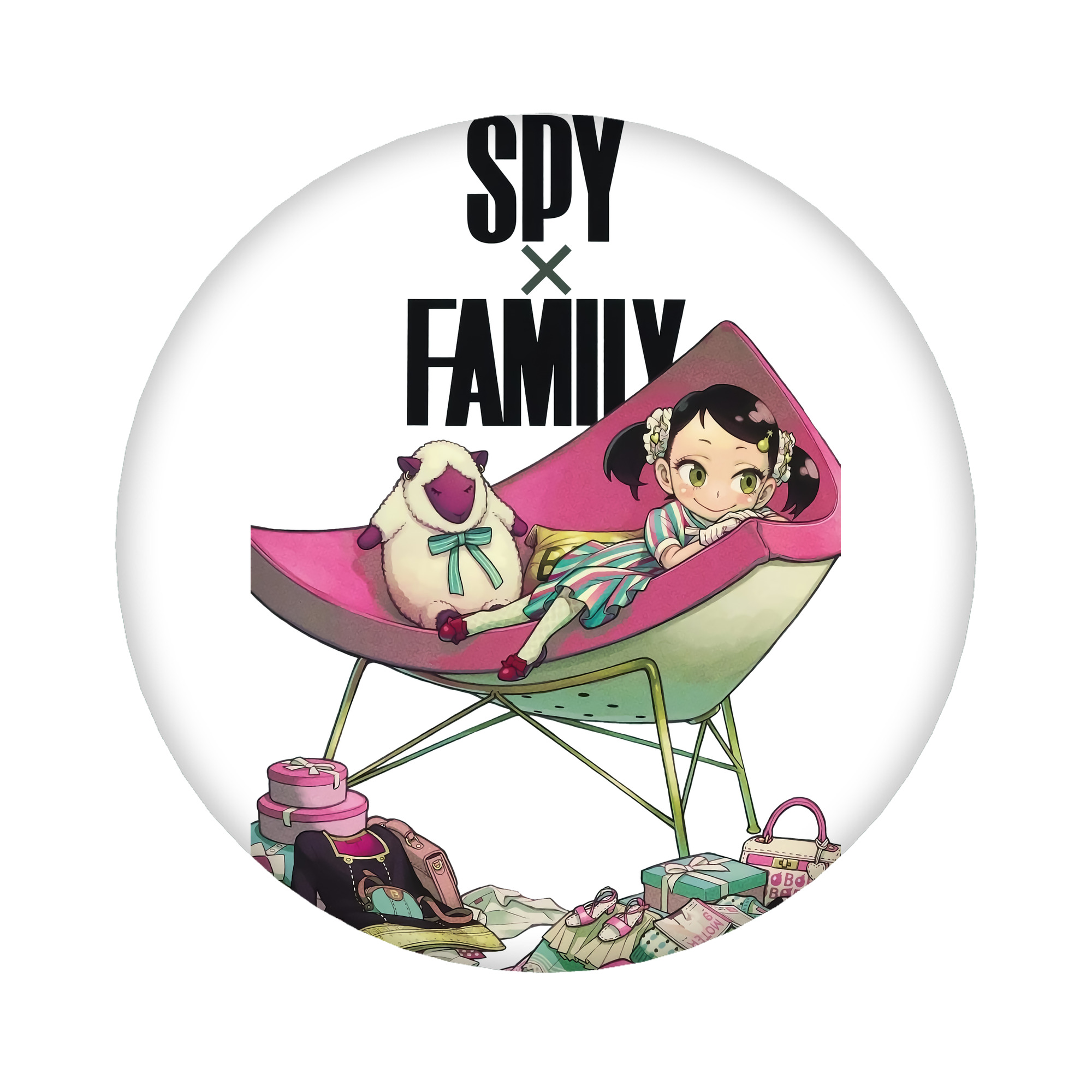 （画像用） SPY×FAMILY间谍家家酒 6cm 缶バッジ 複数セット