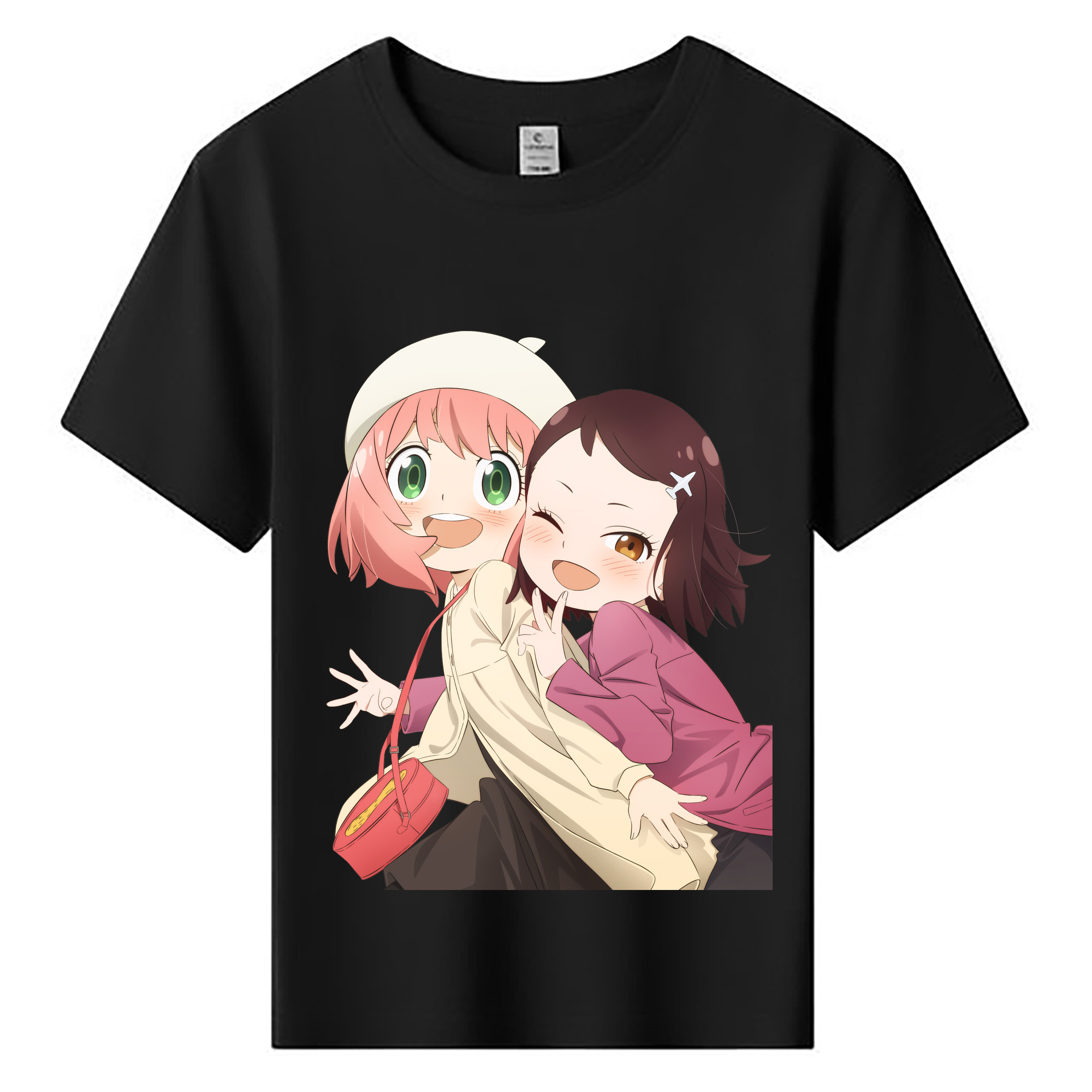 （画像用） SPY×FAMILY间谍家家酒 綿100％キッズTシャツ（フロントプリント）