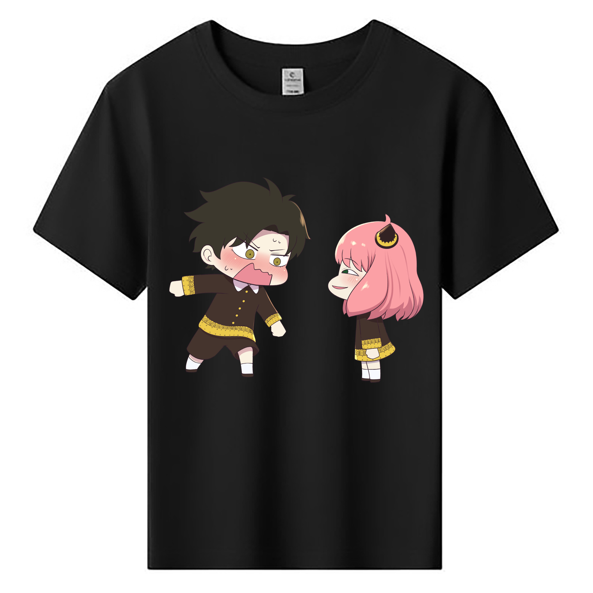 （画像用） SPY×FAMILY间谍家家酒 綿100％キッズTシャツ（フロントプリント）