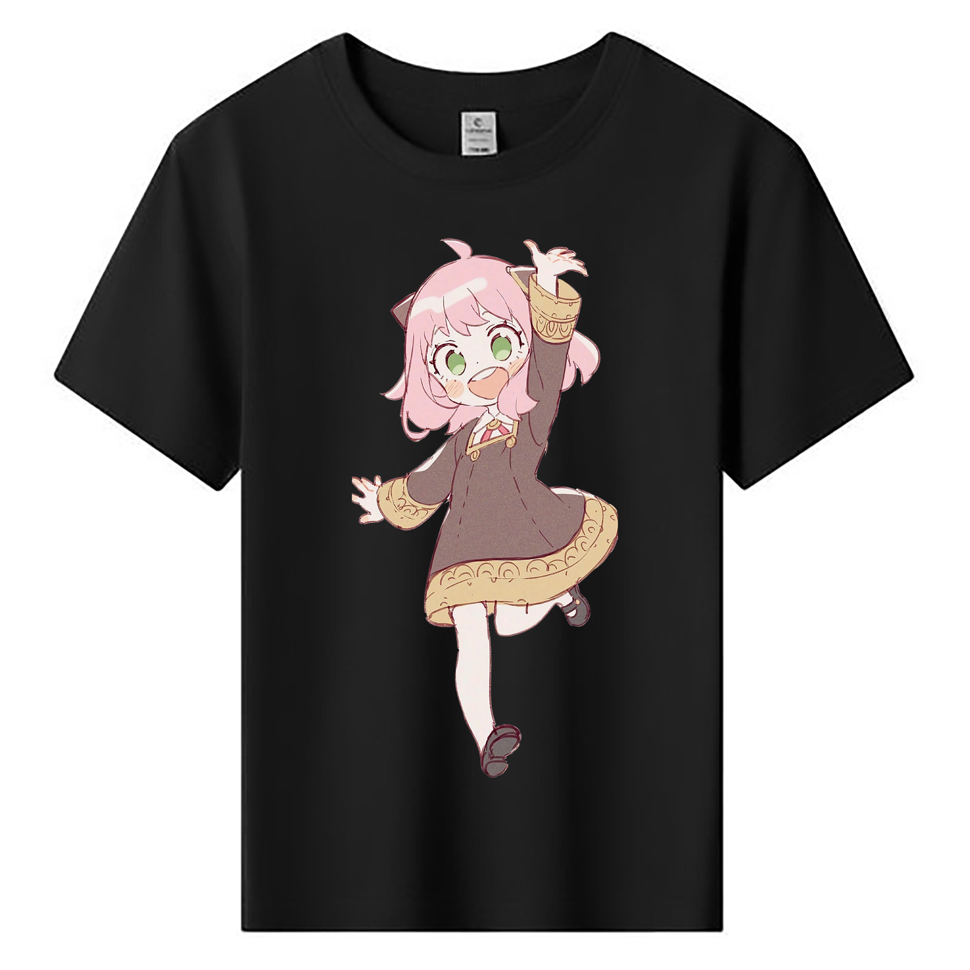 （画像用） SPY×FAMILY间谍家家酒 綿100％キッズTシャツ（フロントプリント）