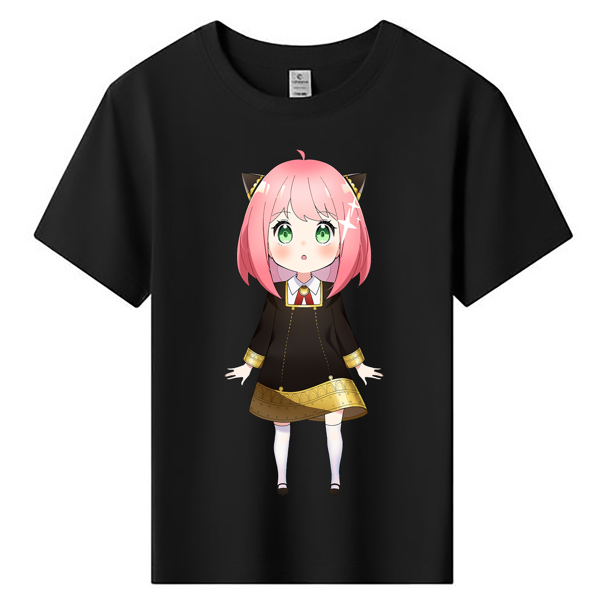 （画像用） SPY×FAMILY间谍家家酒 綿100％キッズTシャツ（フロントプリント）