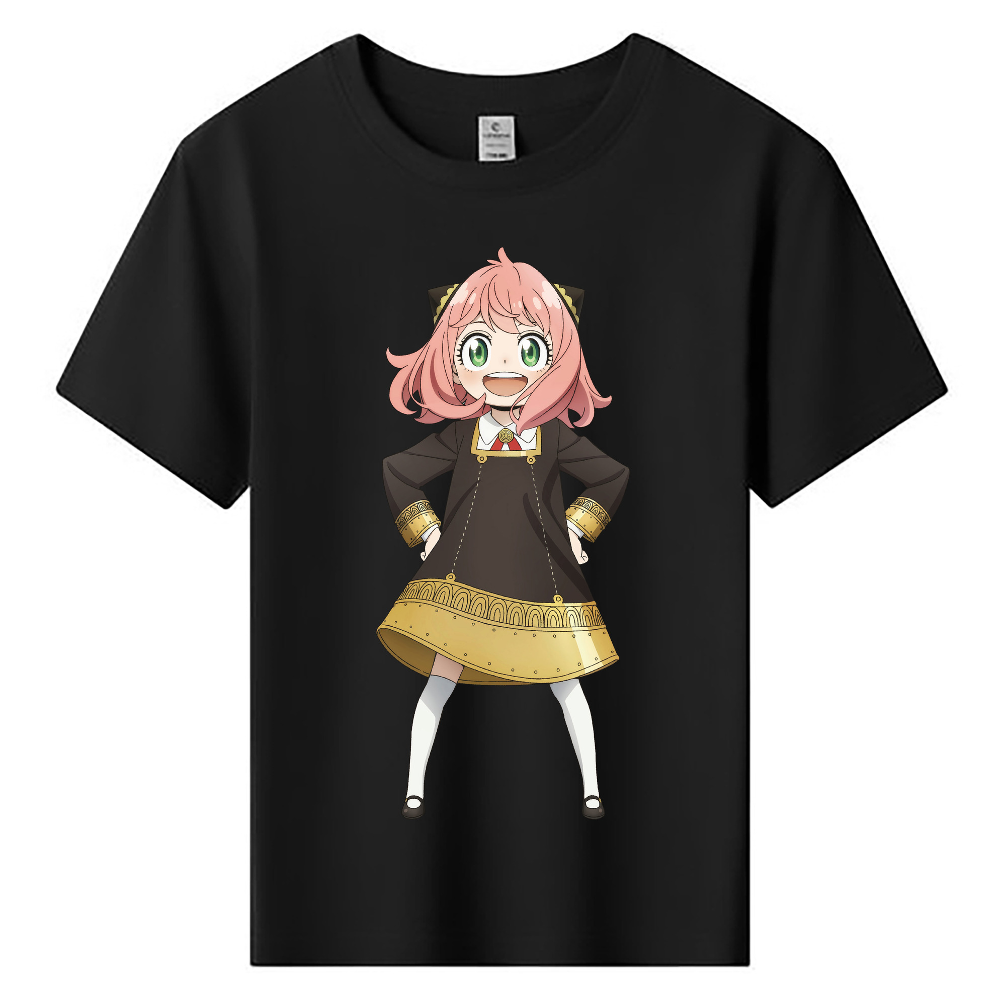（画像用） SPY×FAMILY间谍家家酒 綿100％キッズTシャツ（フロントプリント）