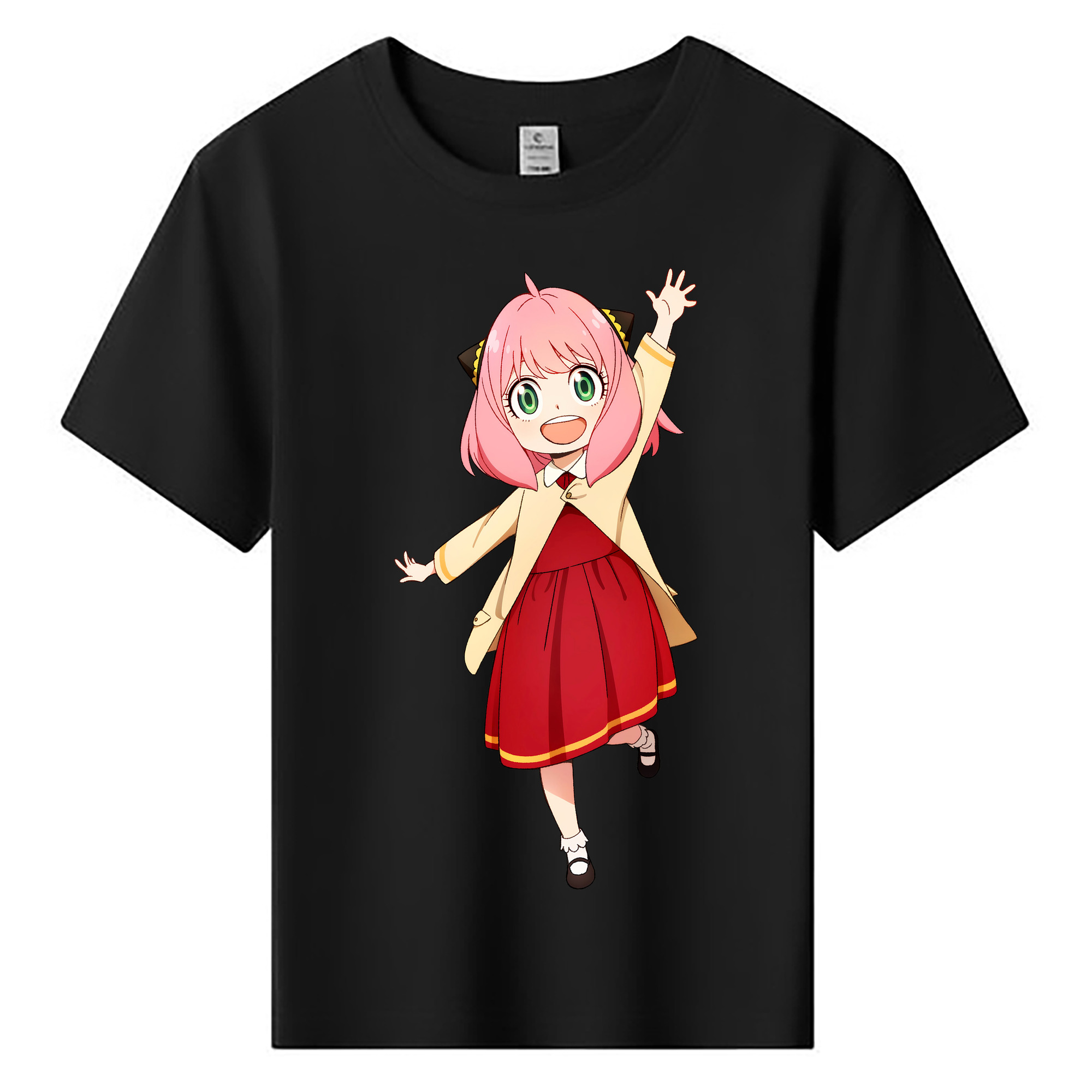 （画像用） SPY×FAMILY间谍家家酒 綿100％キッズTシャツ（フロントプリント）