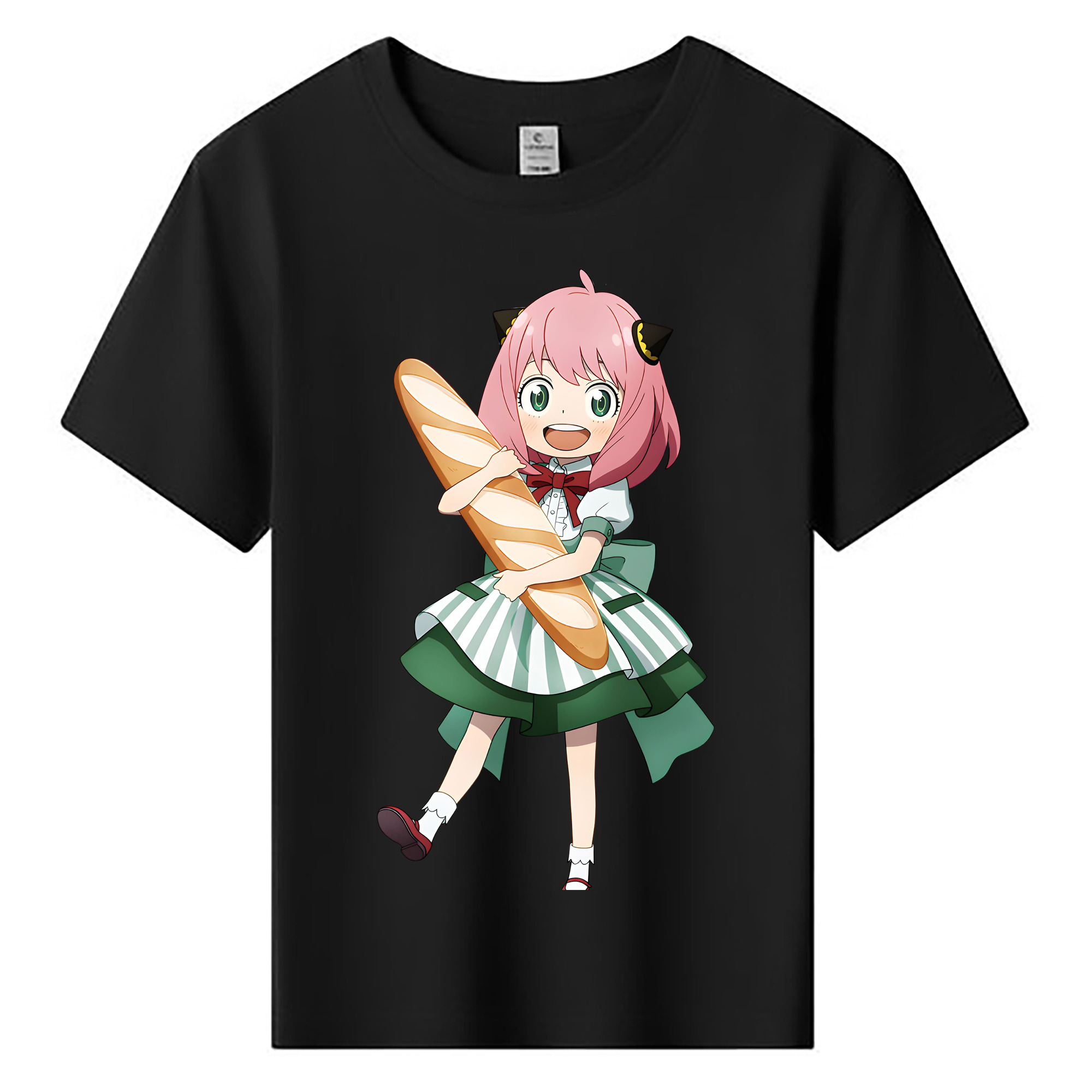 （画像用） SPY×FAMILY间谍家家酒 綿100％キッズTシャツ（フロントプリント）