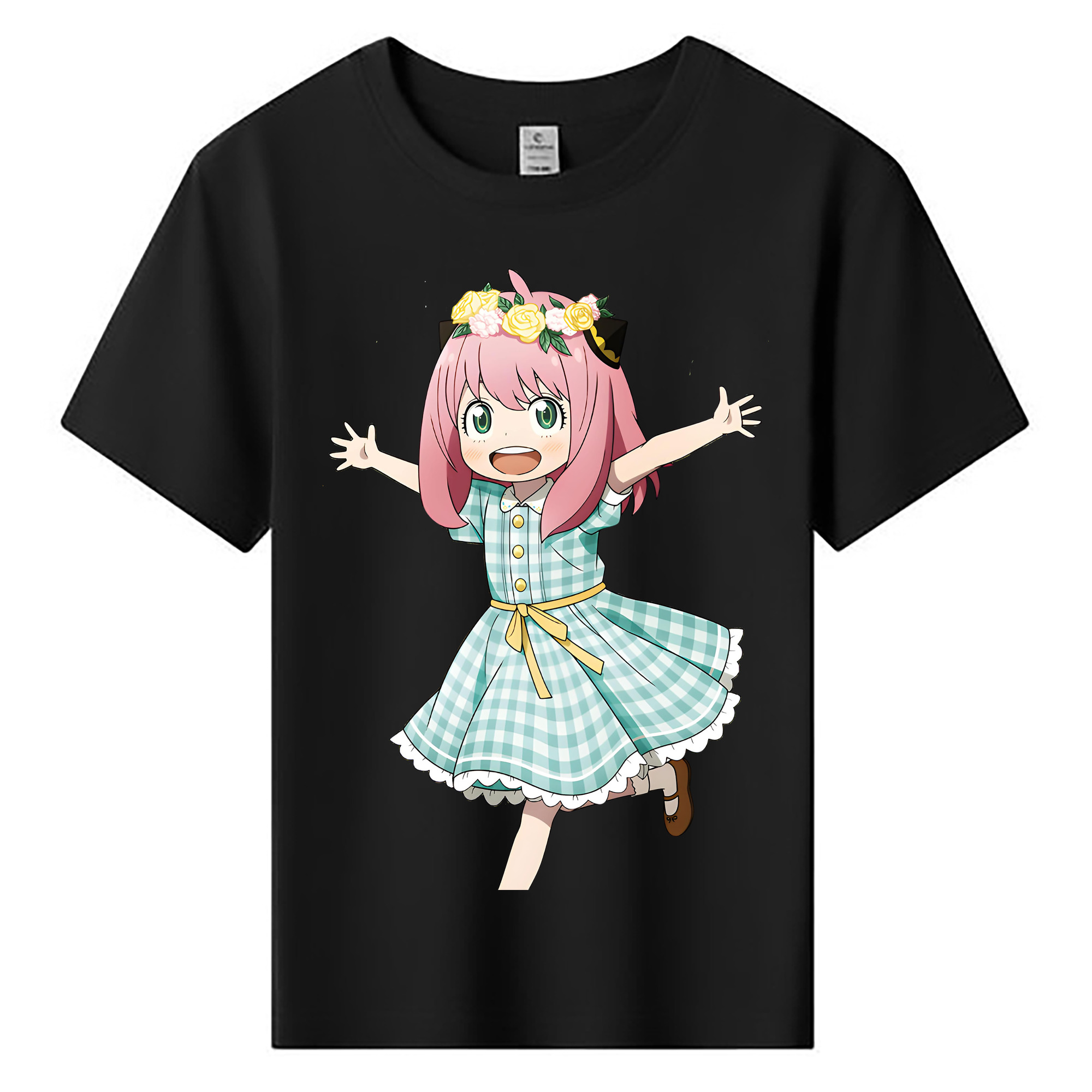 （画像用） SPY×FAMILY间谍家家酒 綿100％キッズTシャツ（フロントプリント）