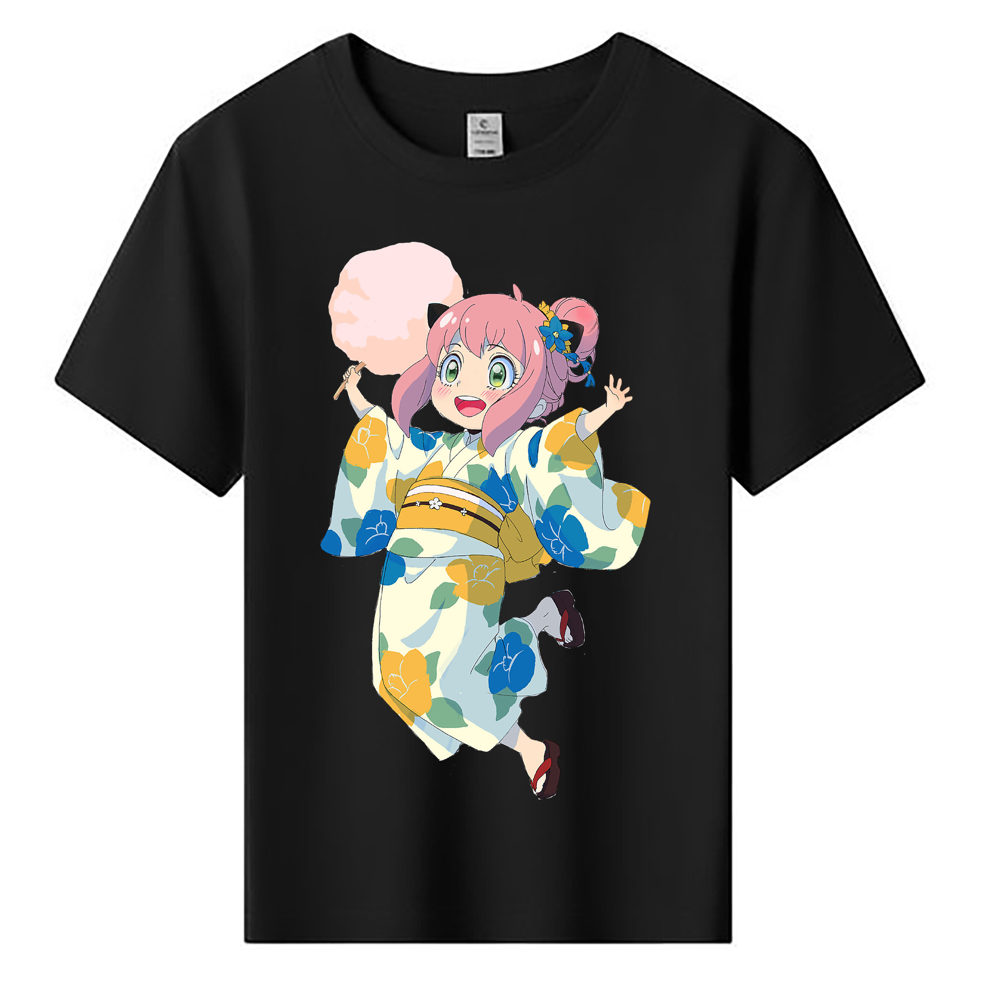 （画像用） SPY×FAMILY间谍家家酒 綿100％キッズTシャツ（フロントプリント）
