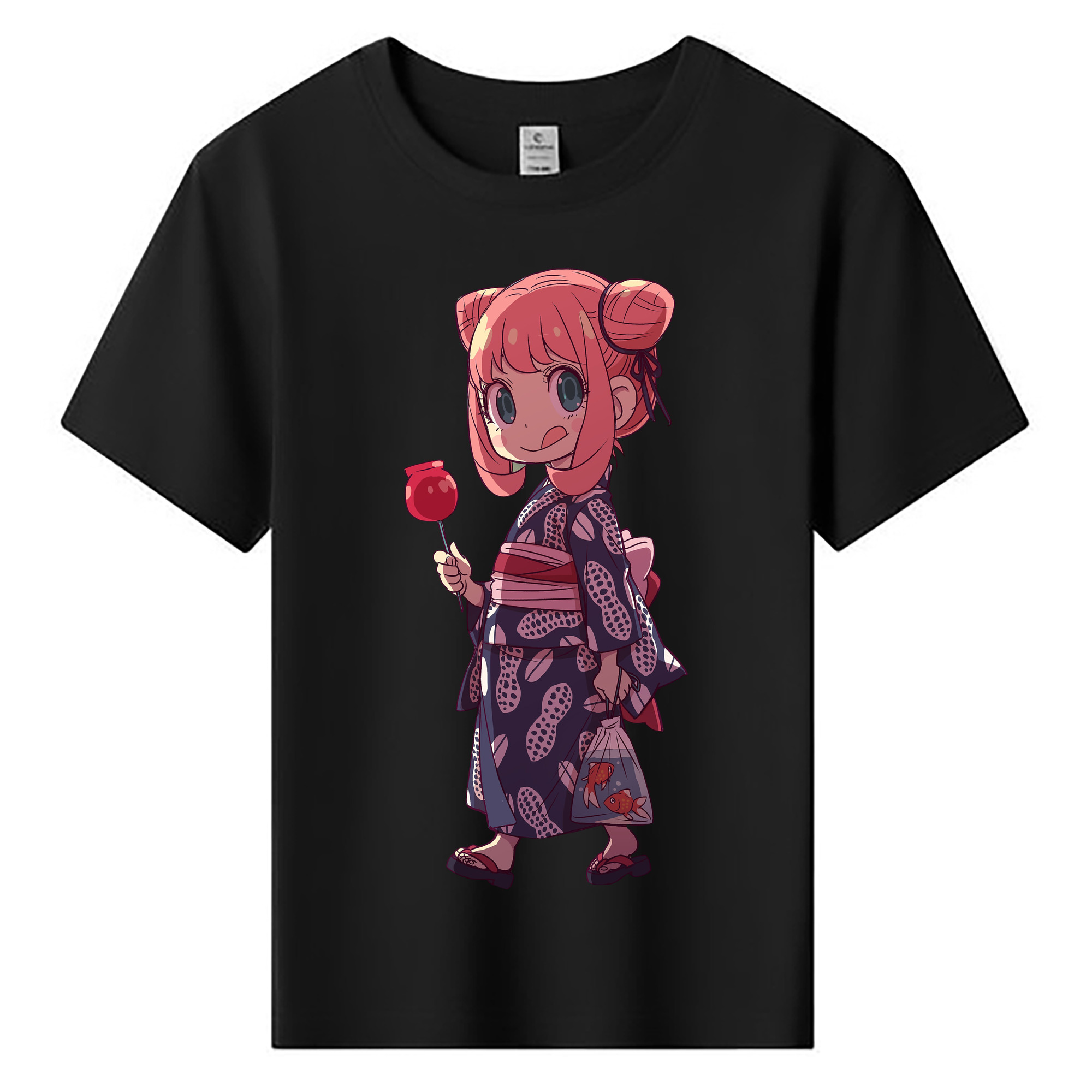 （画像用） SPY×FAMILY间谍家家酒 綿100％キッズTシャツ（フロントプリント）