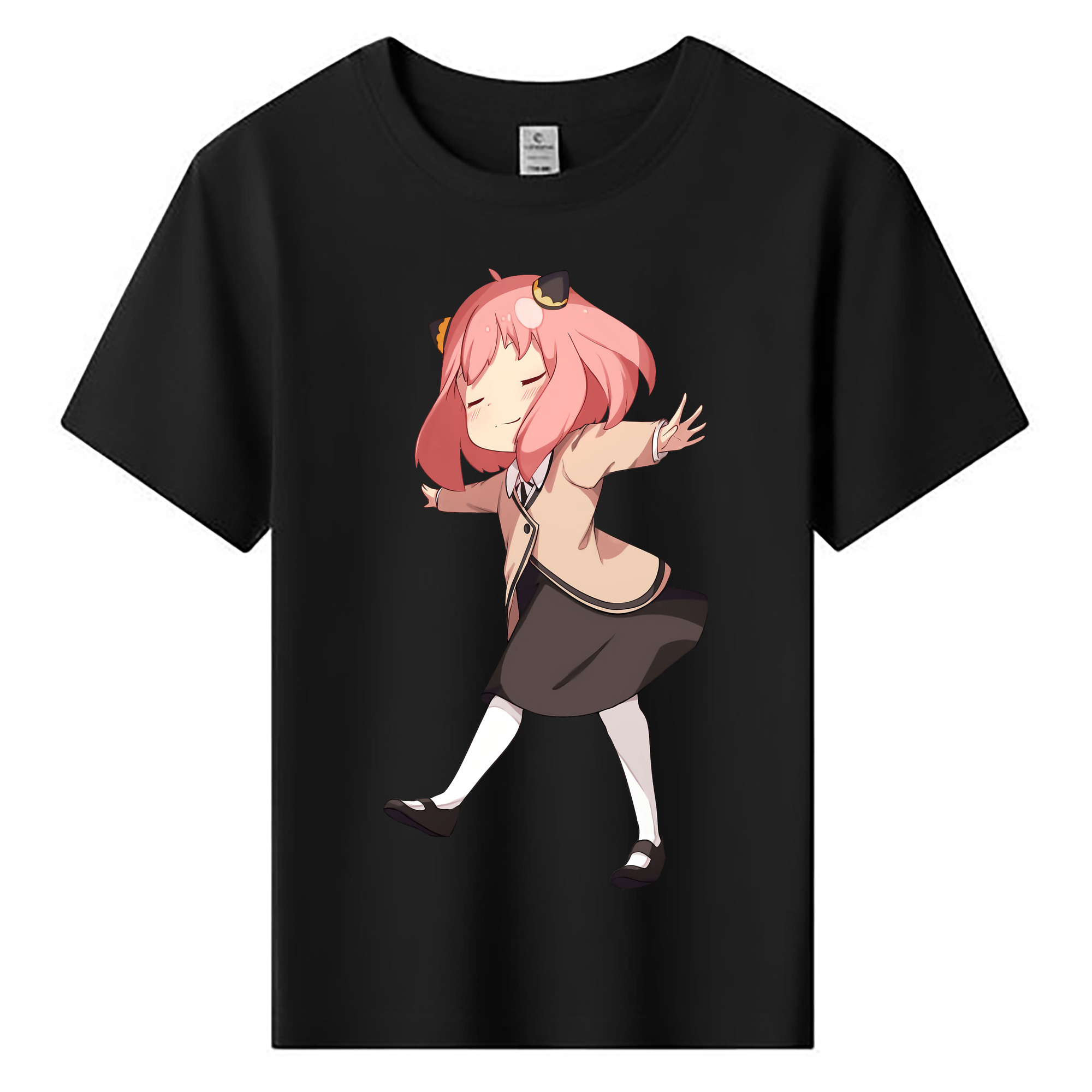 （画像用） SPY×FAMILY间谍家家酒 綿100％キッズTシャツ（フロントプリント）