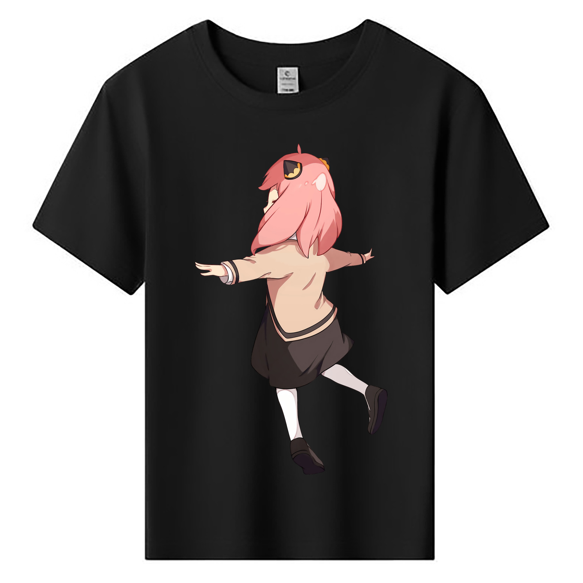 （画像用） SPY×FAMILY间谍家家酒 綿100％キッズTシャツ（フロントプリント）