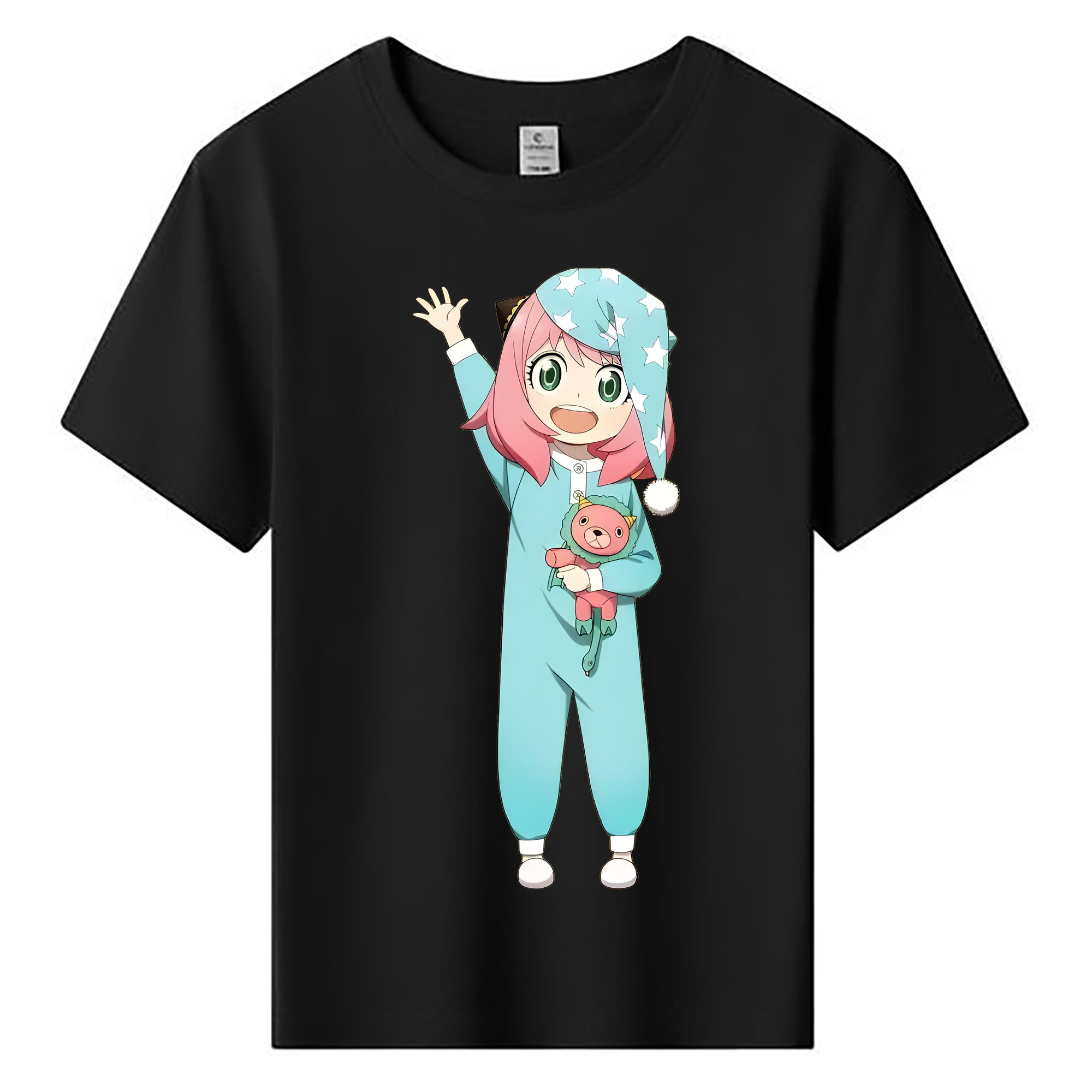 （画像用） SPY×FAMILY间谍家家酒 綿100％キッズTシャツ（フロントプリント）