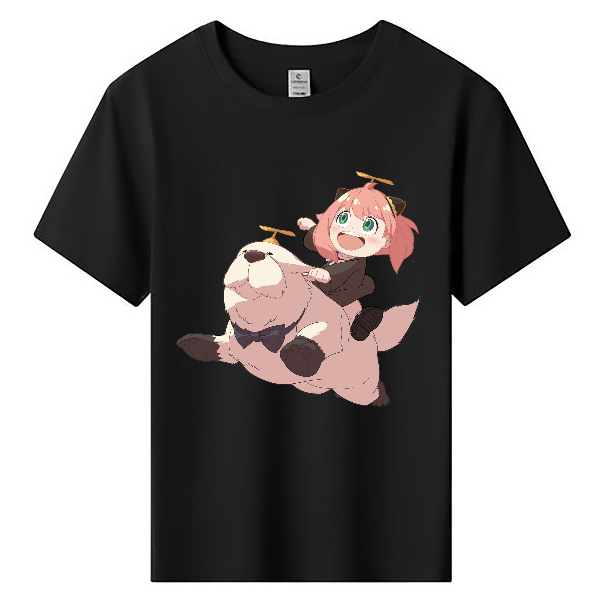 （画像用） SPY×FAMILY间谍家家酒 綿100％キッズTシャツ（フロントプリント）