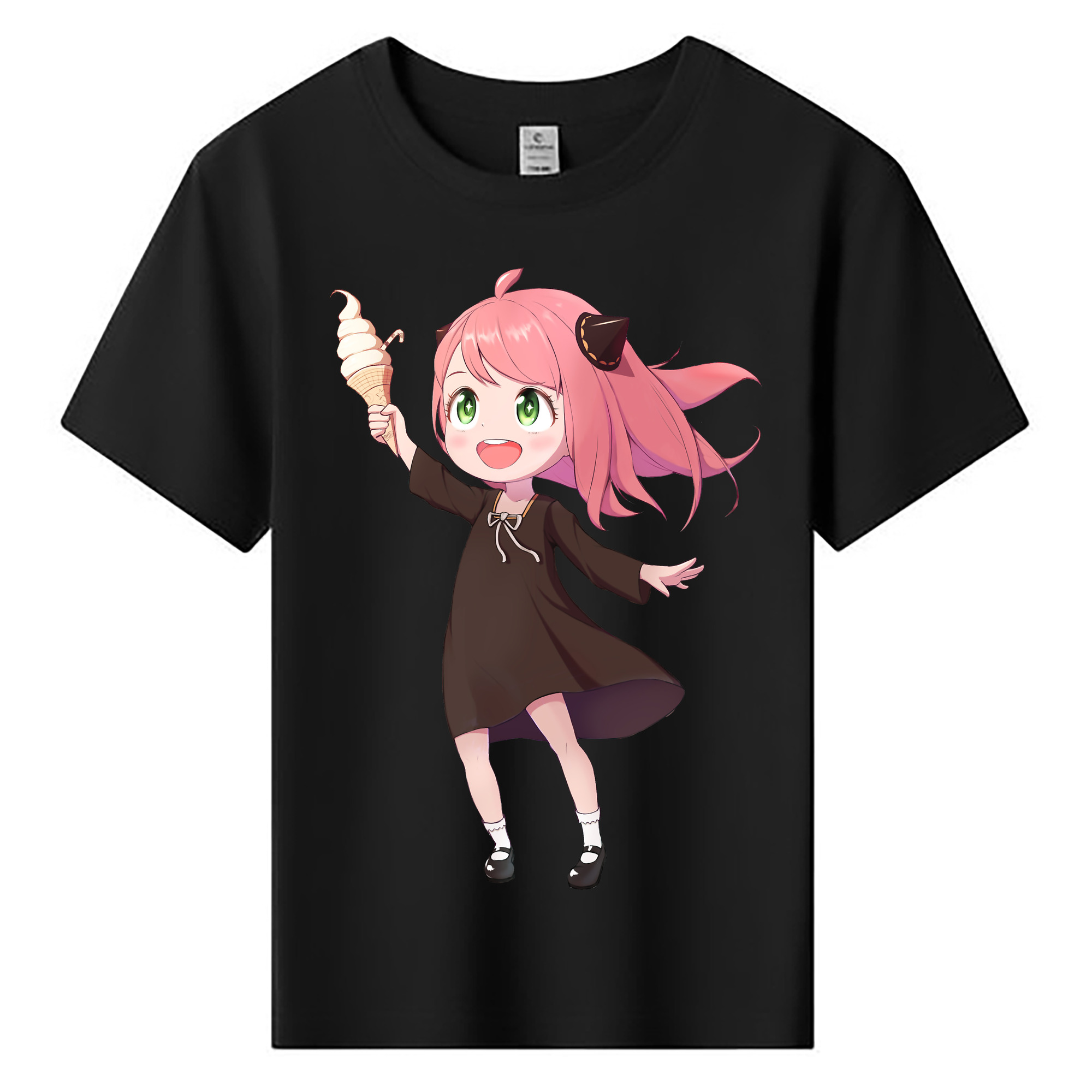（画像用） SPY×FAMILY间谍家家酒 綿100％キッズTシャツ（フロントプリント）