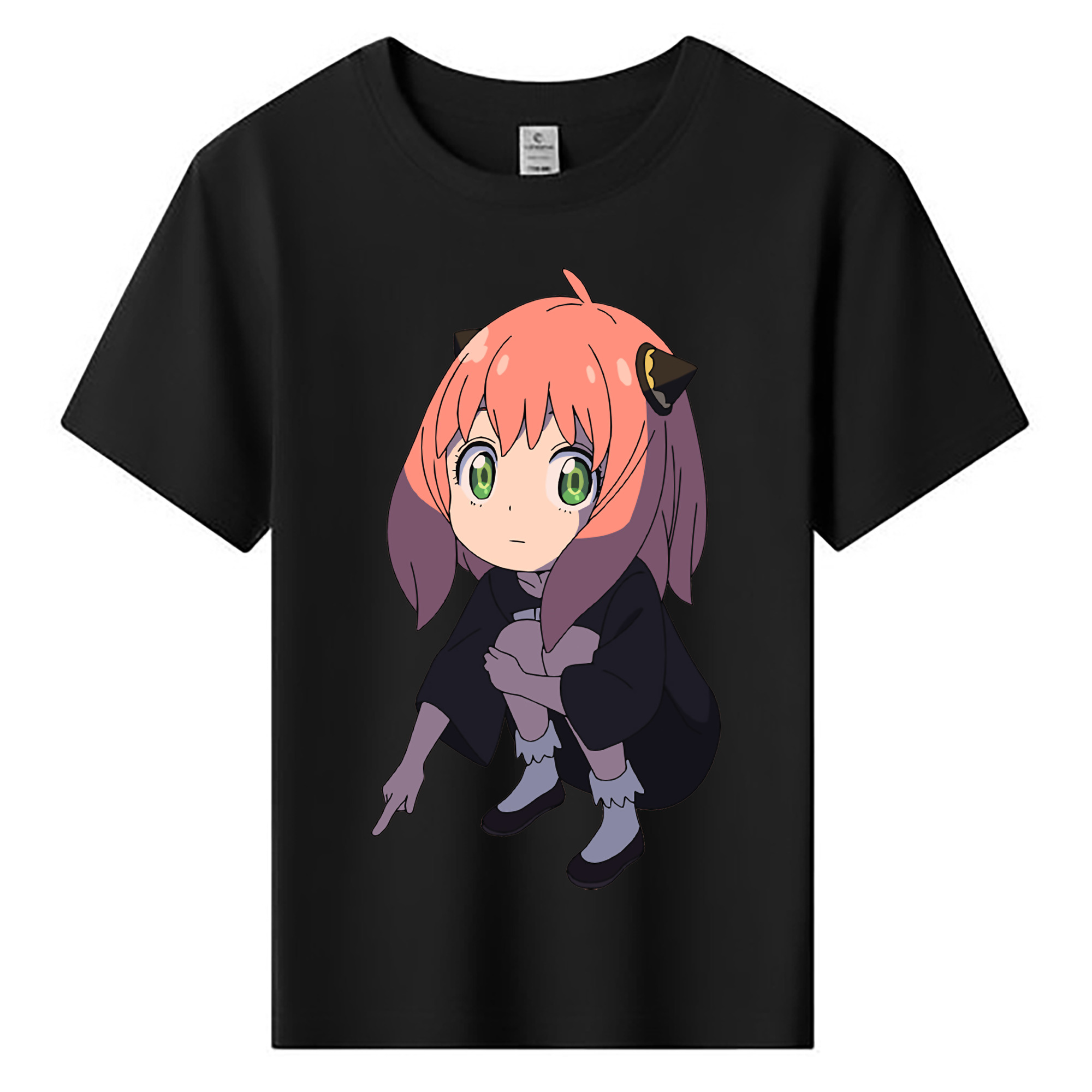 （画像用） SPY×FAMILY间谍家家酒 綿100％キッズTシャツ（フロントプリント）