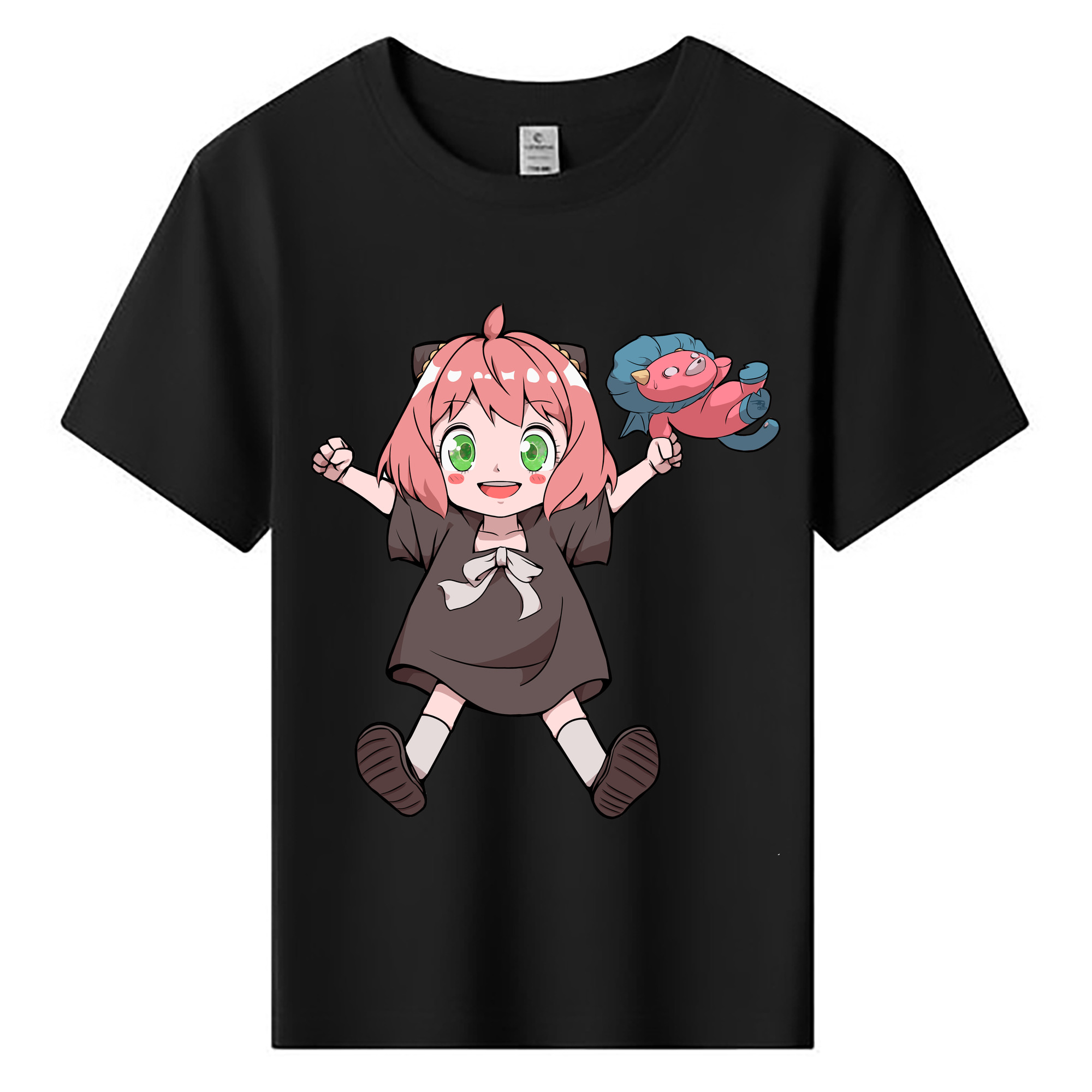 （画像用） SPY×FAMILY间谍家家酒 綿100％キッズTシャツ（フロントプリント）