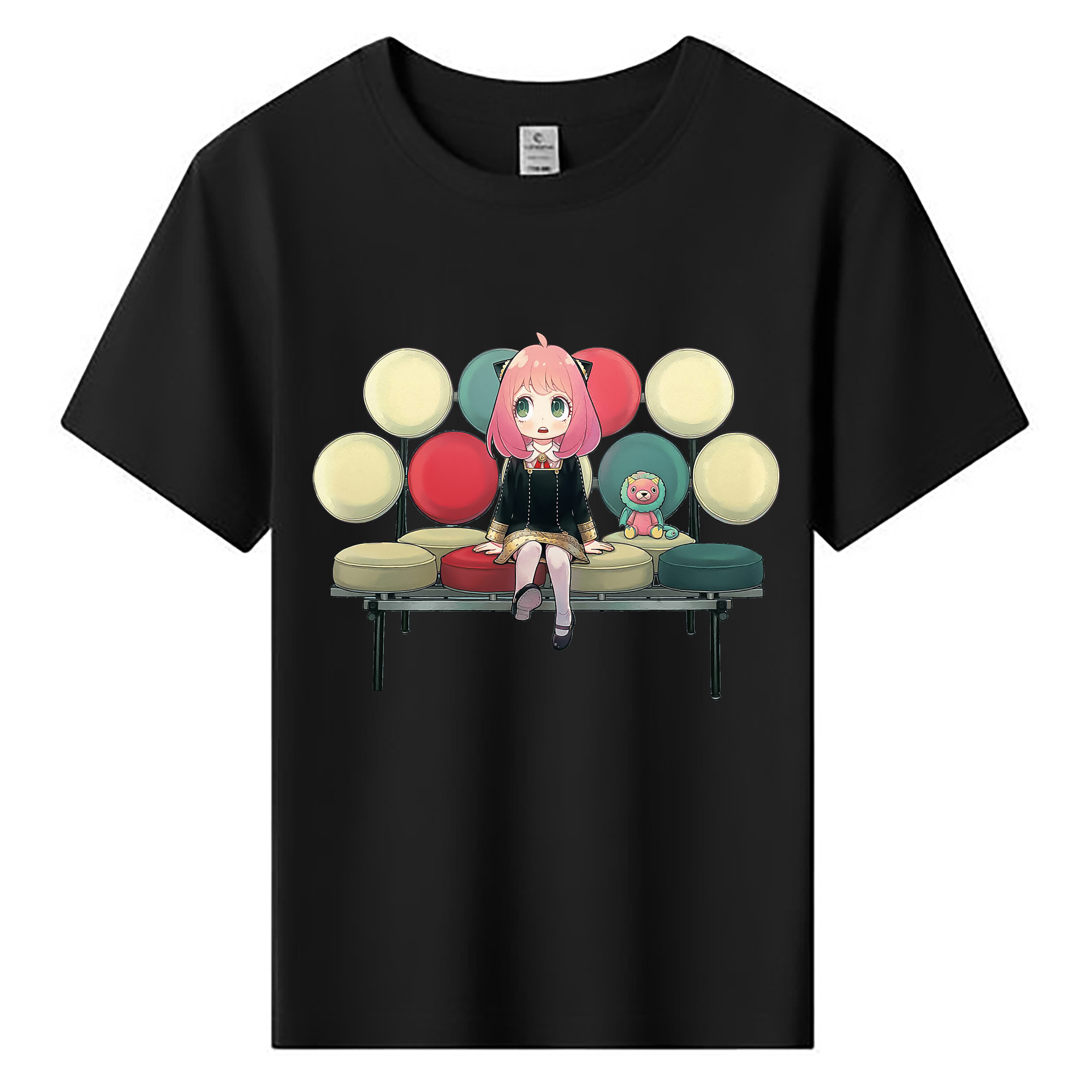 （画像用） SPY×FAMILY间谍家家酒 綿100％キッズTシャツ（フロントプリント）