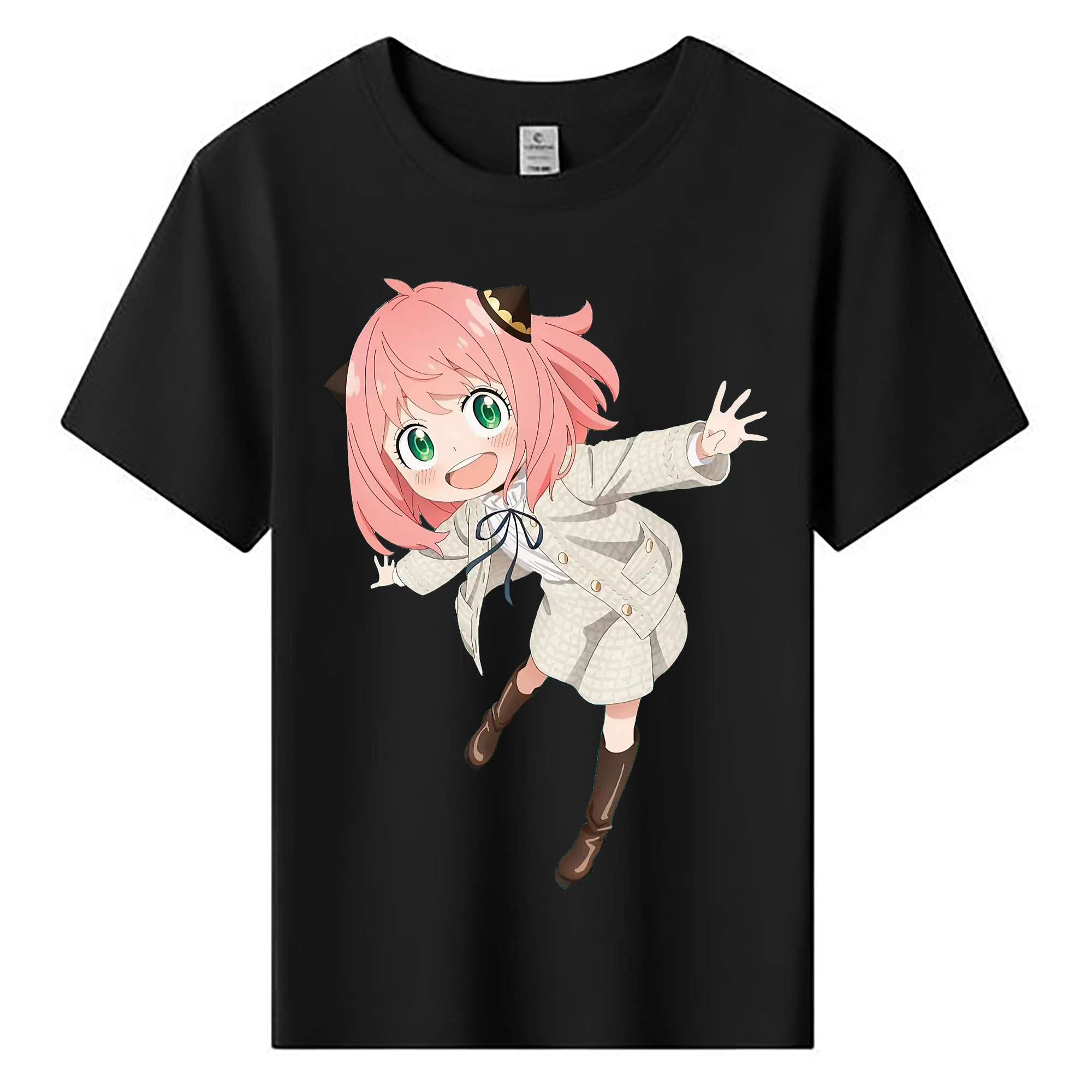 （画像用） SPY×FAMILY间谍家家酒 綿100％キッズTシャツ（フロントプリント）