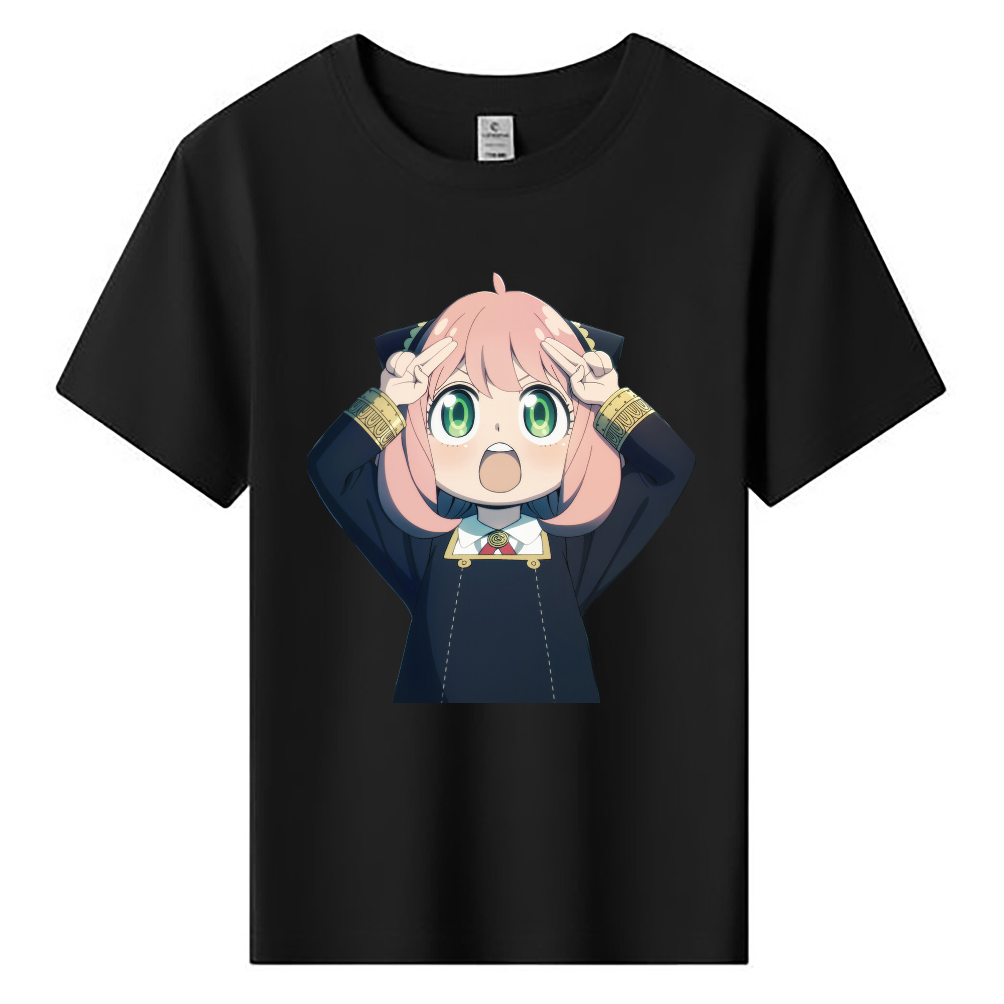 （画像用） SPY×FAMILY间谍家家酒 綿100％キッズTシャツ（フロントプリント）