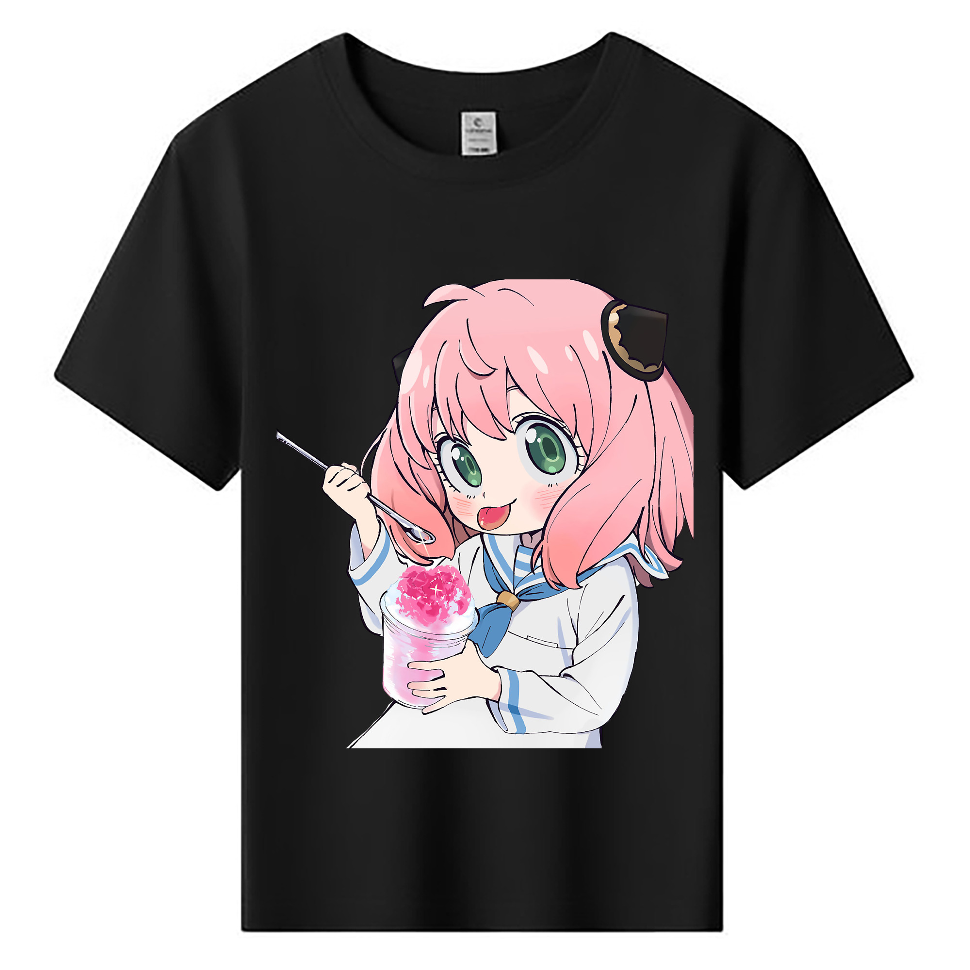 （画像用） SPY×FAMILY间谍家家酒 綿100％キッズTシャツ（フロントプリント）
