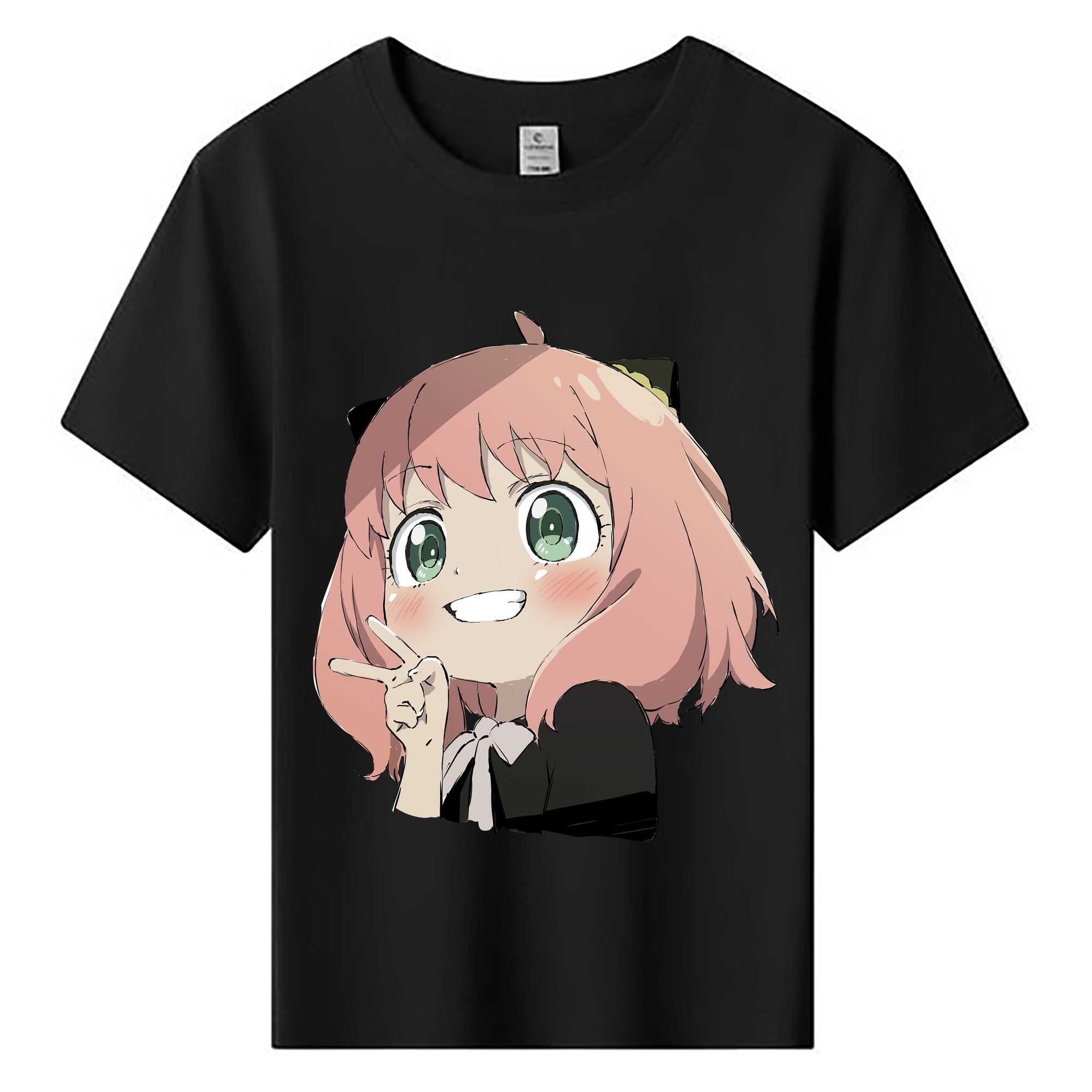 （画像用） SPY×FAMILY间谍家家酒 綿100％キッズTシャツ（フロントプリント）