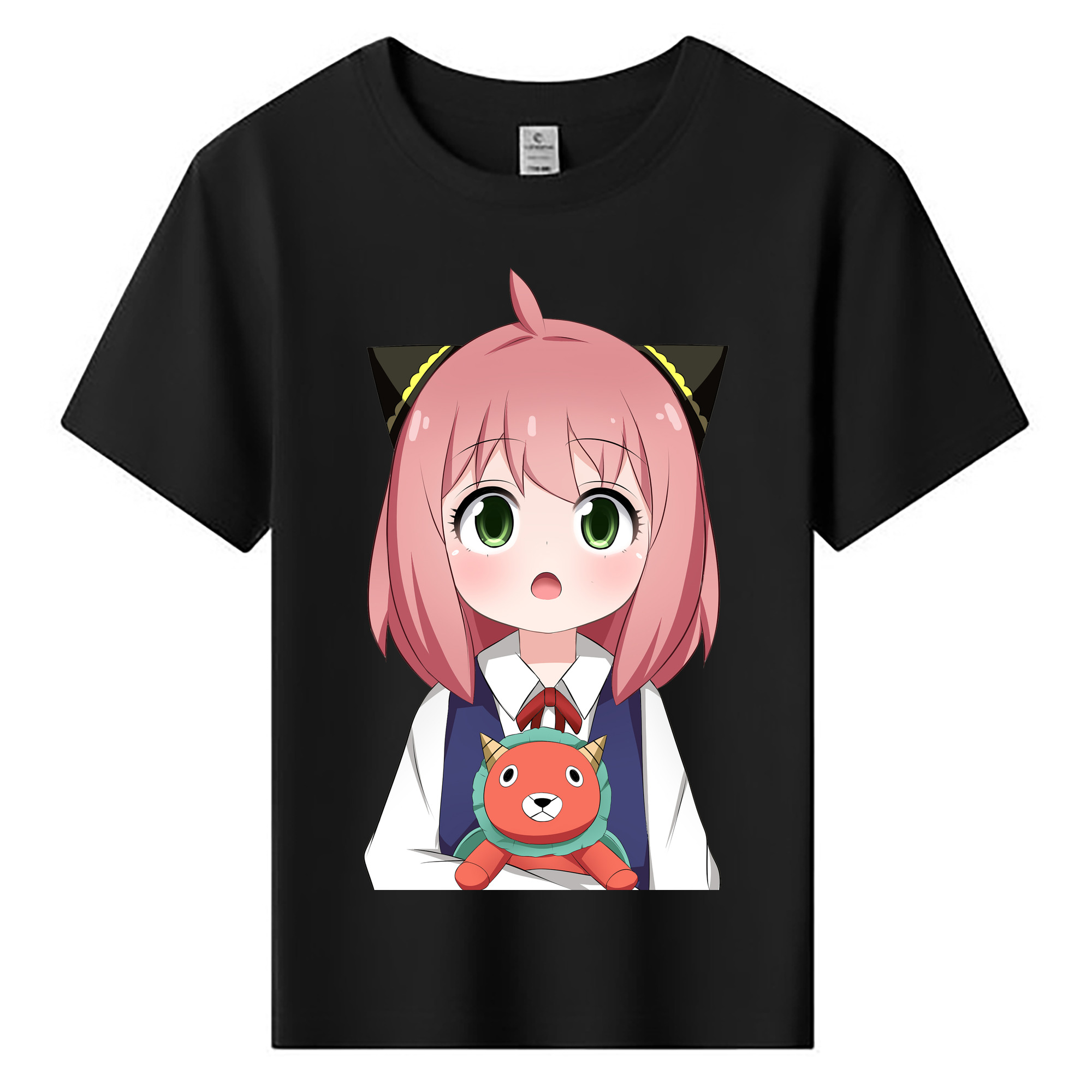 （画像用） SPY×FAMILY间谍家家酒 綿100％キッズTシャツ（フロントプリント）