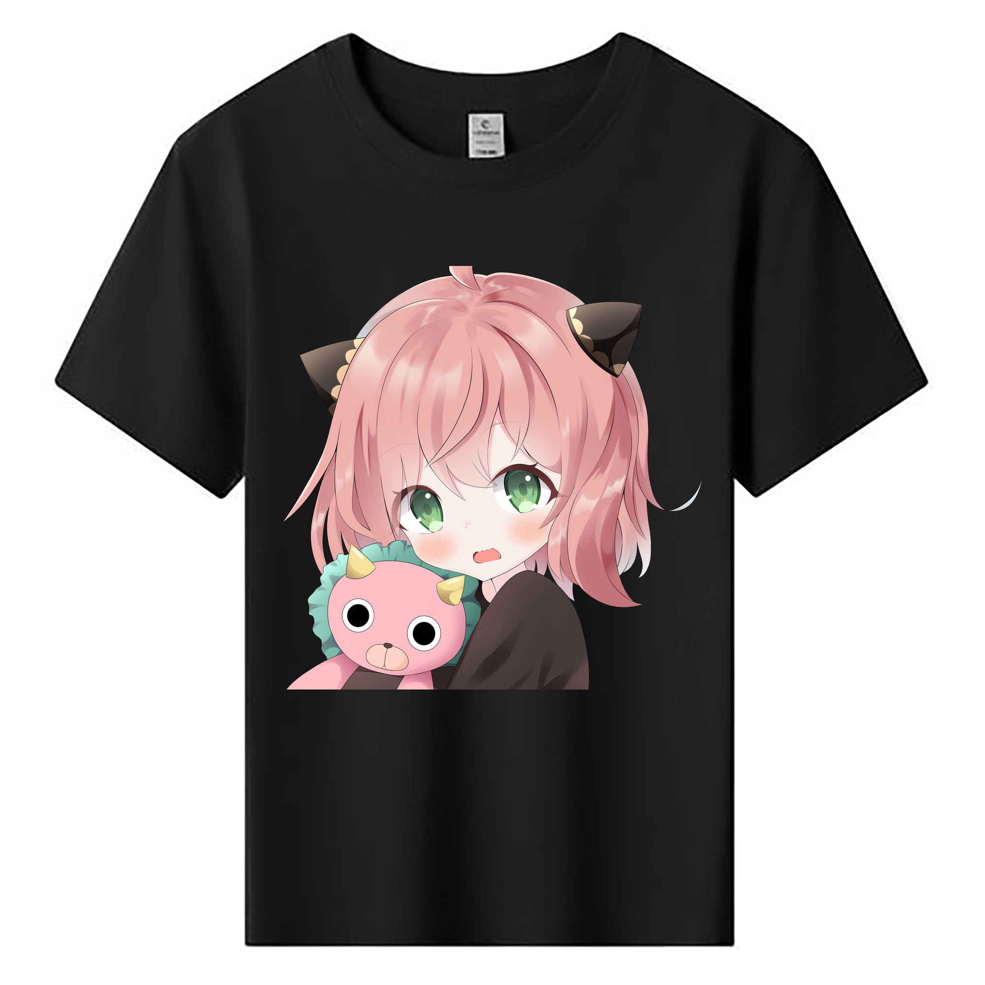（画像用） SPY×FAMILY间谍家家酒 綿100％キッズTシャツ（フロントプリント）
