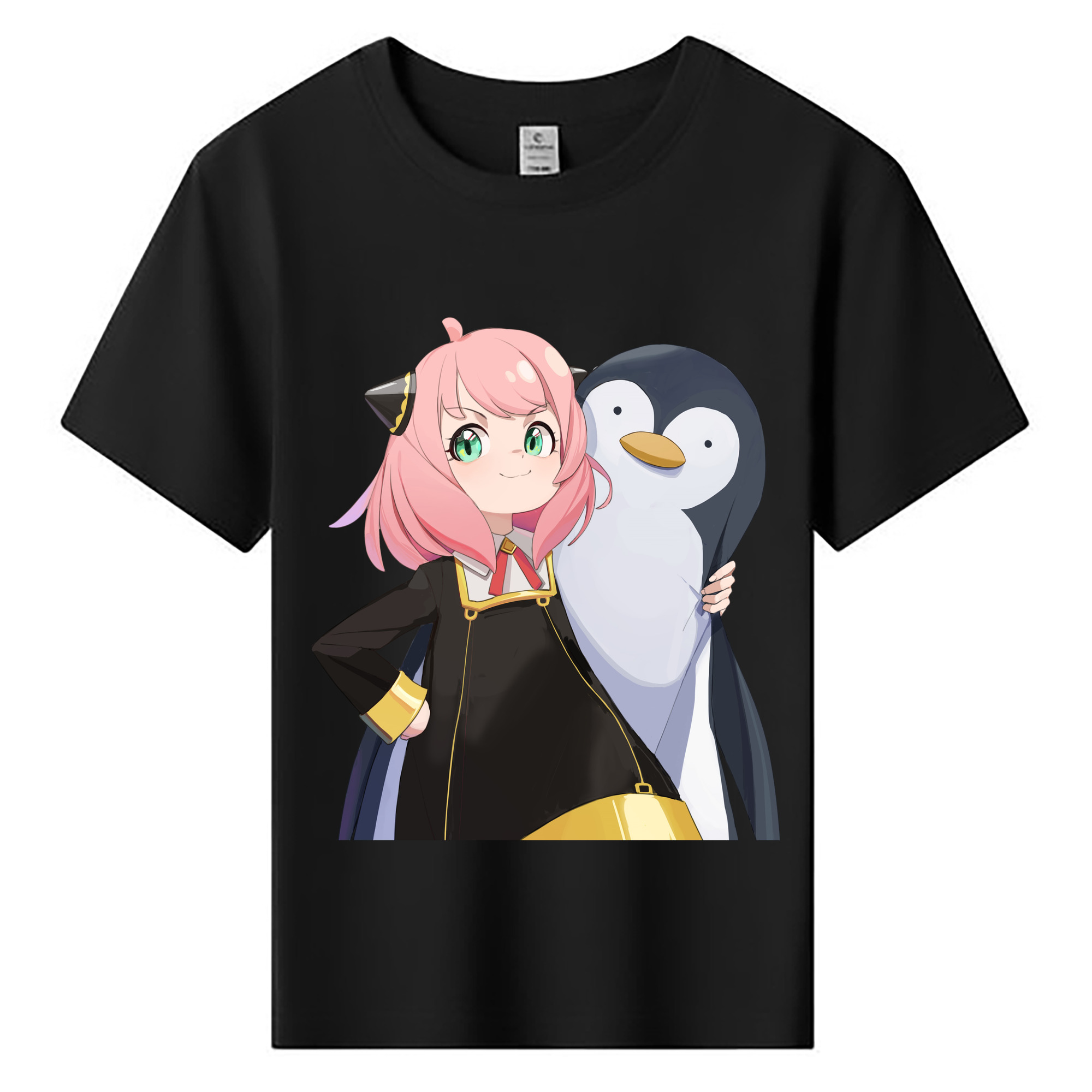 （画像用） SPY×FAMILY间谍家家酒 綿100％キッズTシャツ（フロントプリント）