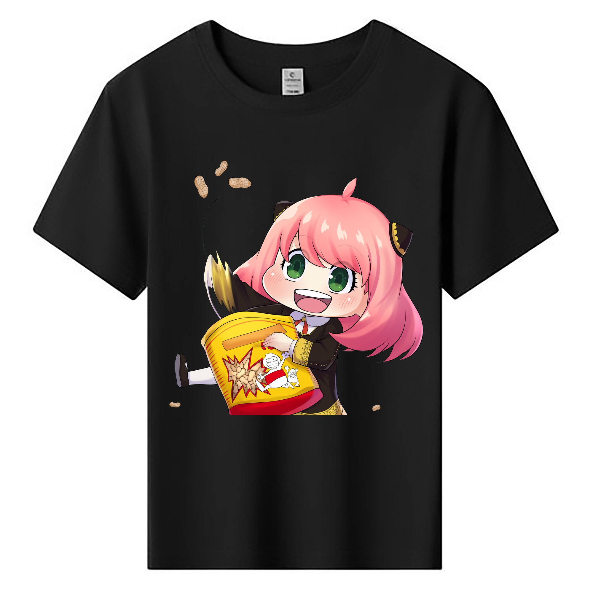 （画像用） SPY×FAMILY间谍家家酒 綿100％キッズTシャツ（フロントプリント）