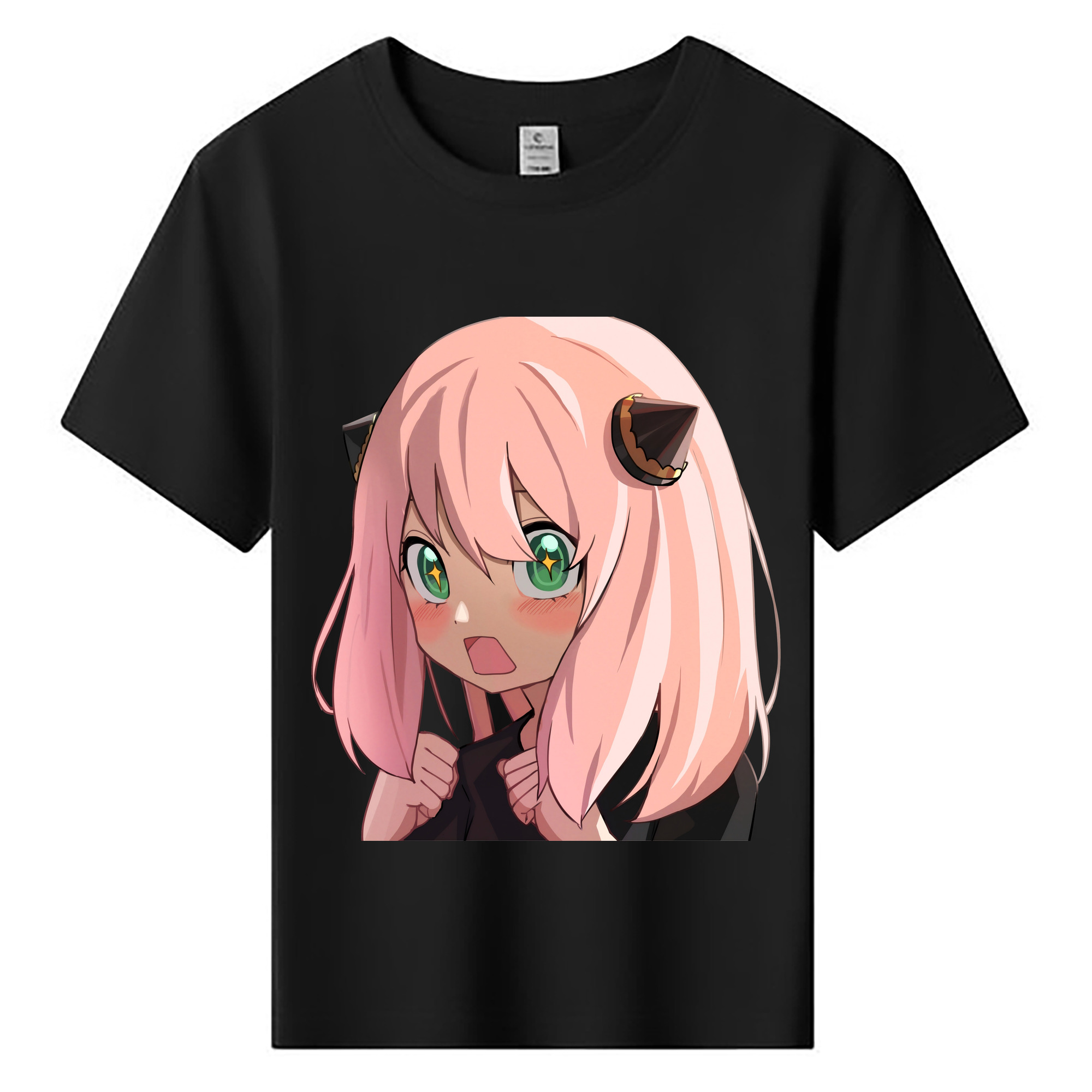 （画像用） SPY×FAMILY间谍家家酒 綿100％キッズTシャツ（フロントプリント）