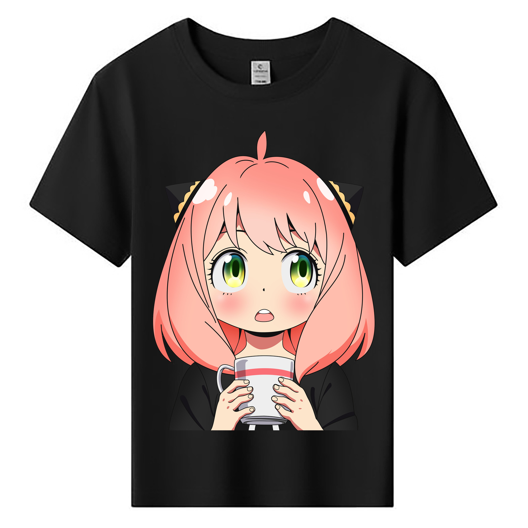 （画像用） SPY×FAMILY间谍家家酒 綿100％キッズTシャツ（フロントプリント）