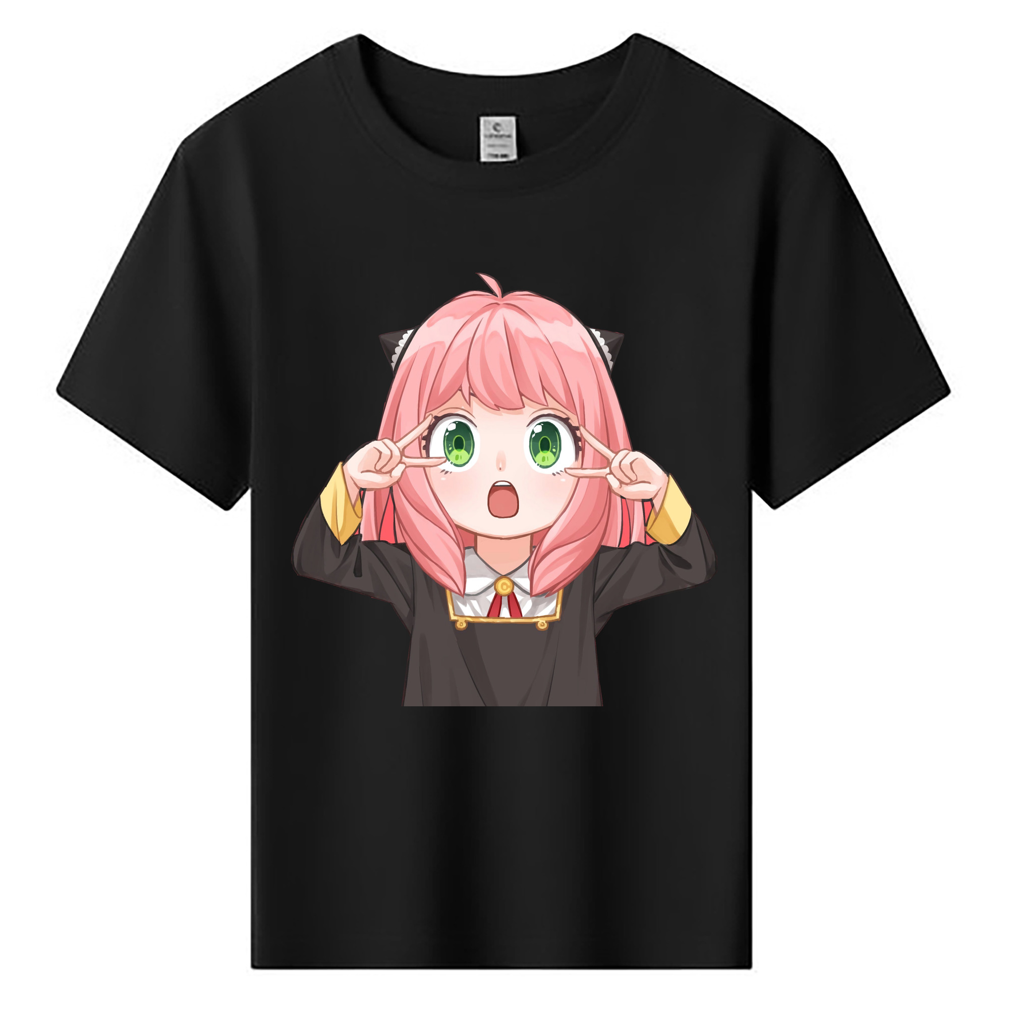 （画像用） SPY×FAMILY间谍家家酒 綿100％キッズTシャツ（フロントプリント）