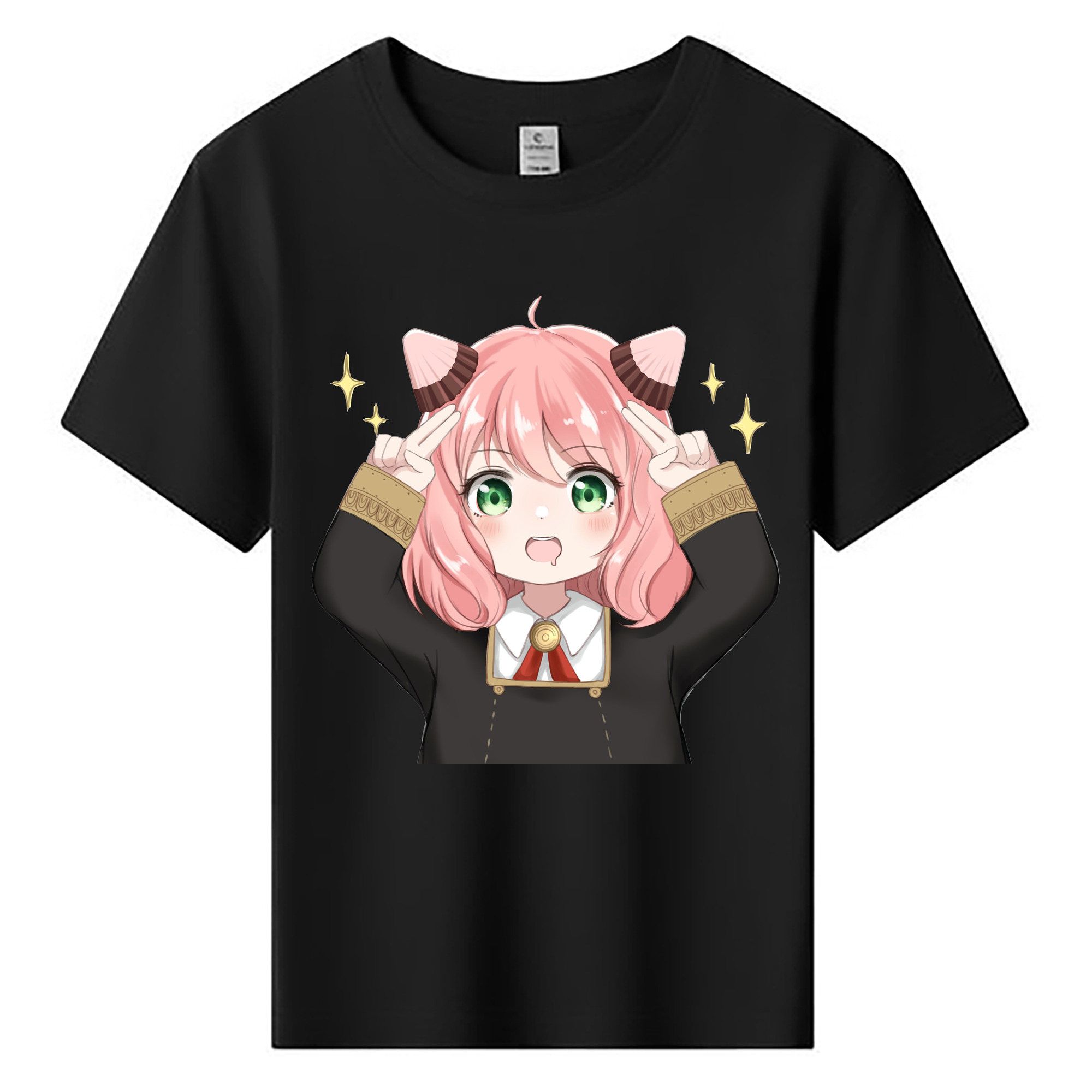 （画像用） SPY×FAMILY间谍家家酒 綿100％キッズTシャツ（フロントプリント）