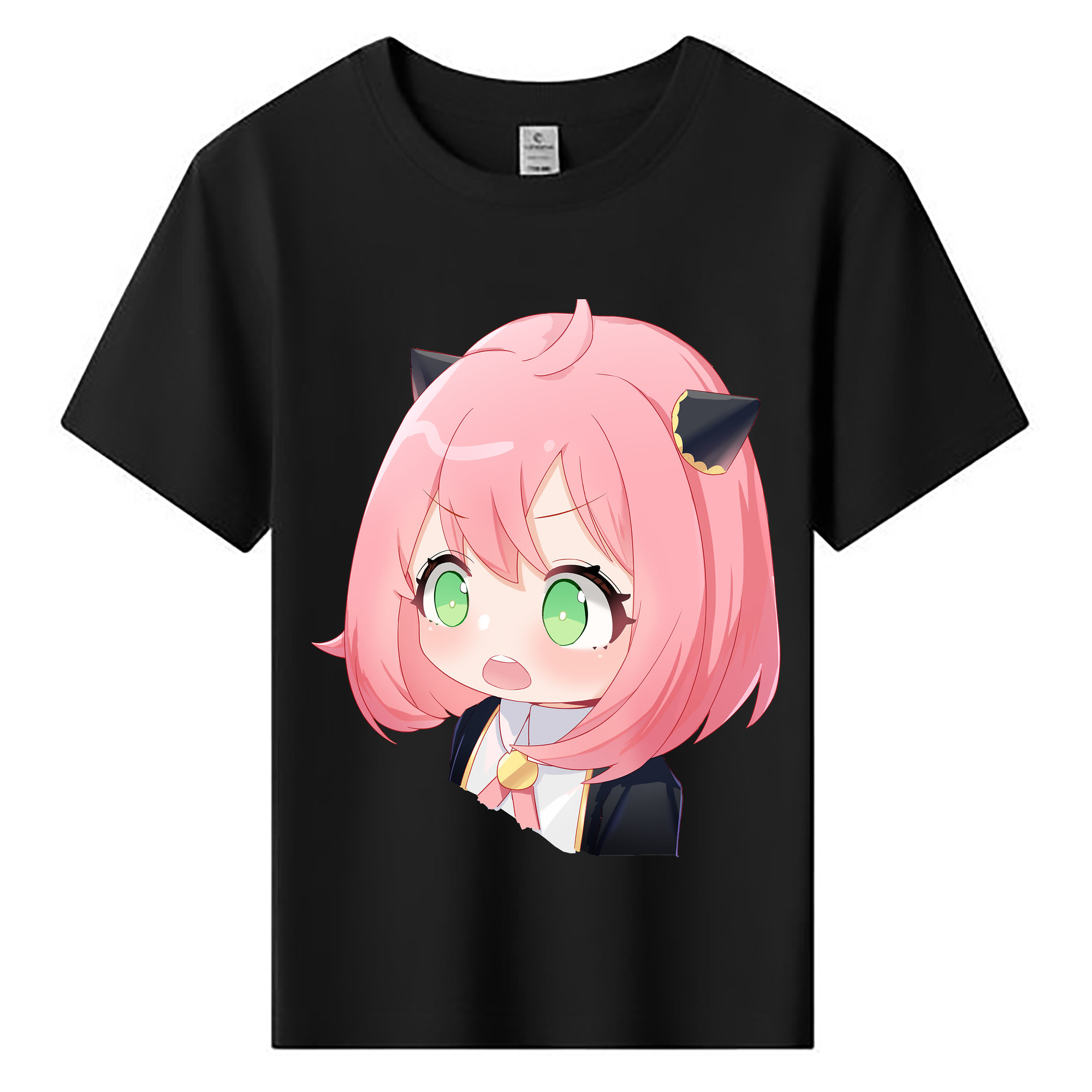（画像用） SPY×FAMILY间谍家家酒 綿100％キッズTシャツ（フロントプリント）
