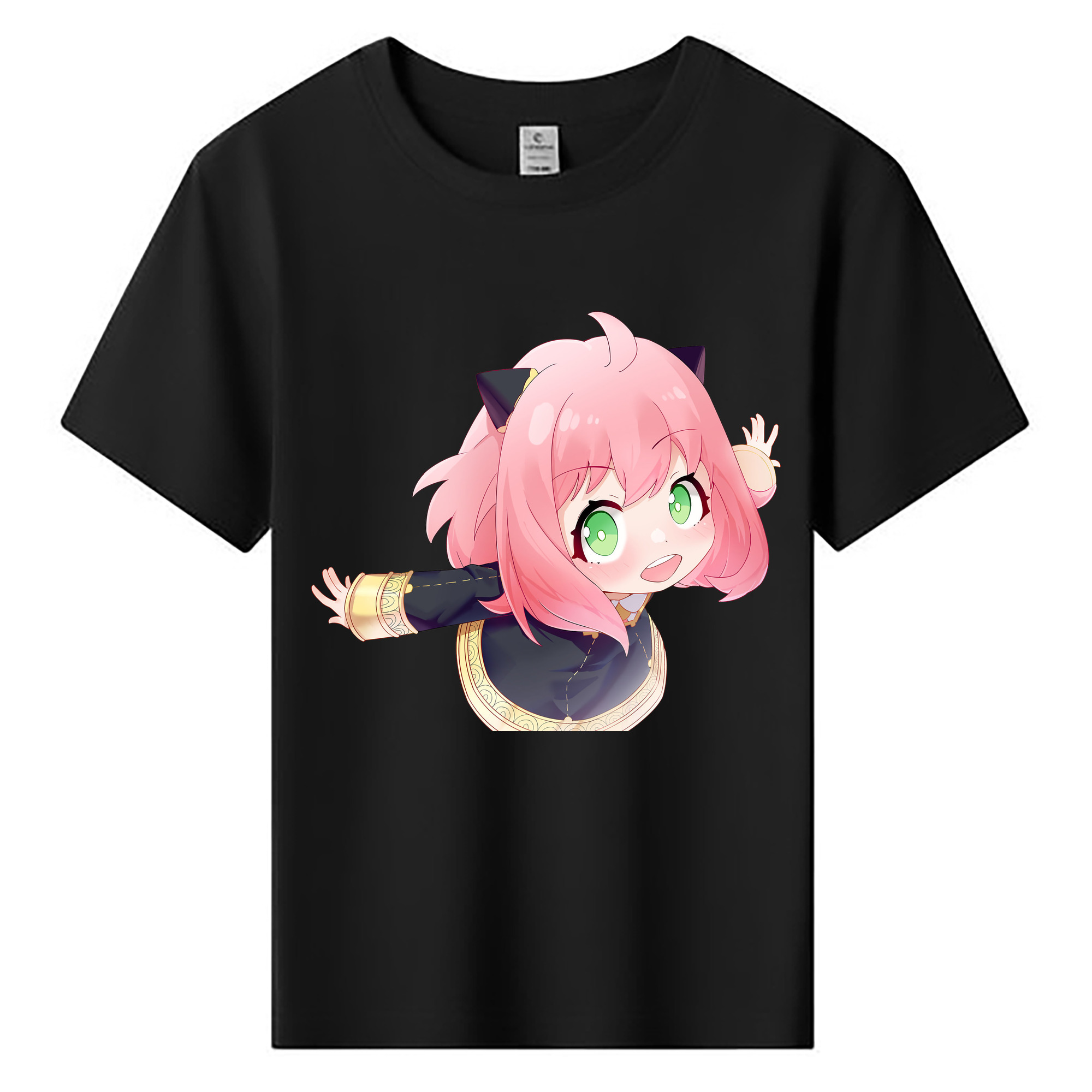 （画像用） SPY×FAMILY间谍家家酒 綿100％キッズTシャツ（フロントプリント）