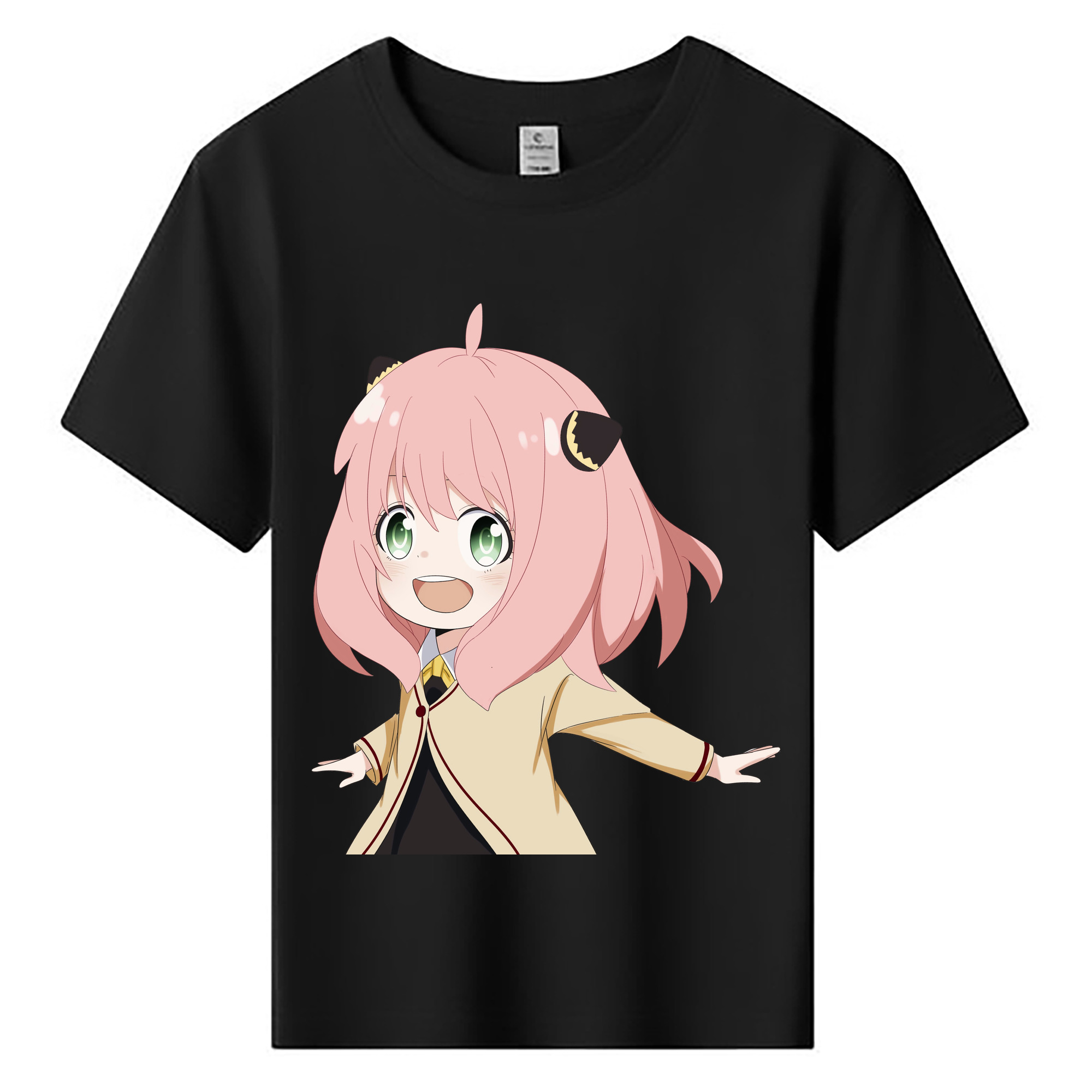 （画像用） SPY×FAMILY间谍家家酒 綿100％キッズTシャツ（フロントプリント）