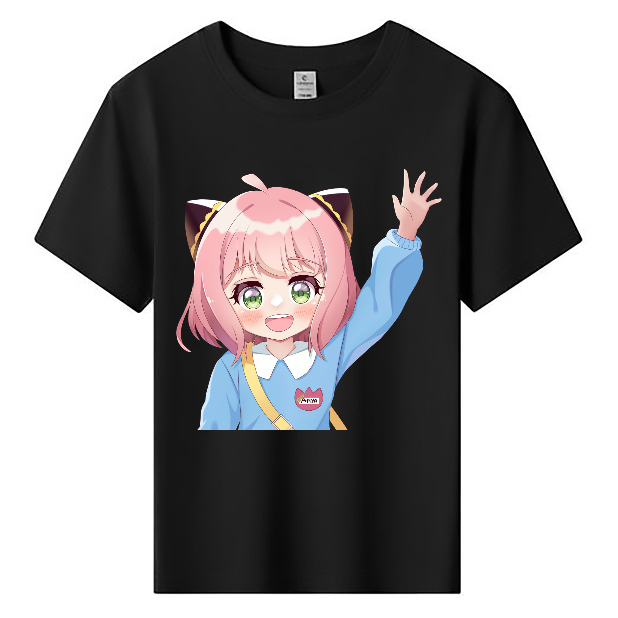 （画像用） SPY×FAMILY间谍家家酒 綿100％キッズTシャツ（フロントプリント）