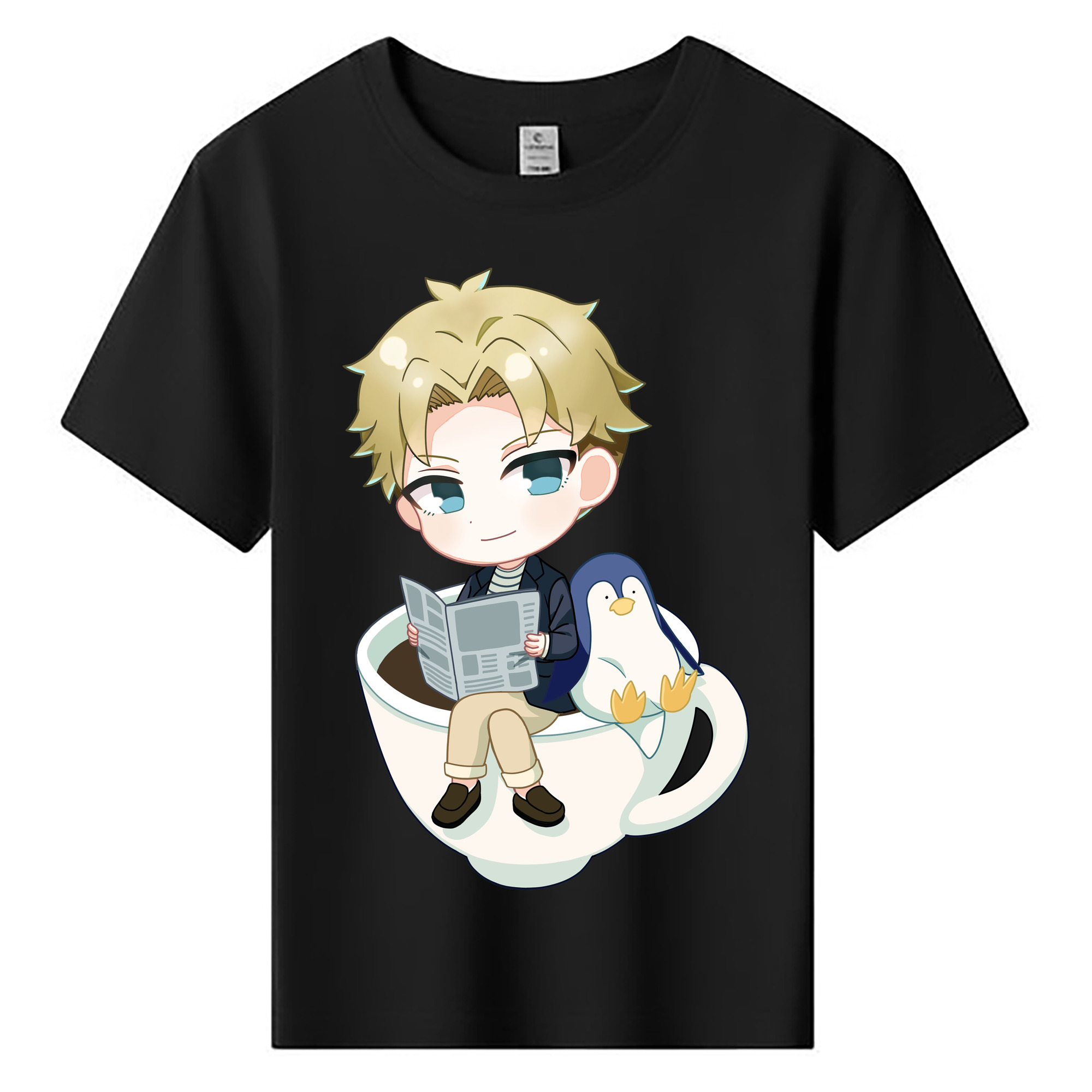 （画像用） SPY×FAMILY间谍家家酒 綿100％キッズTシャツ（フロントプリント）