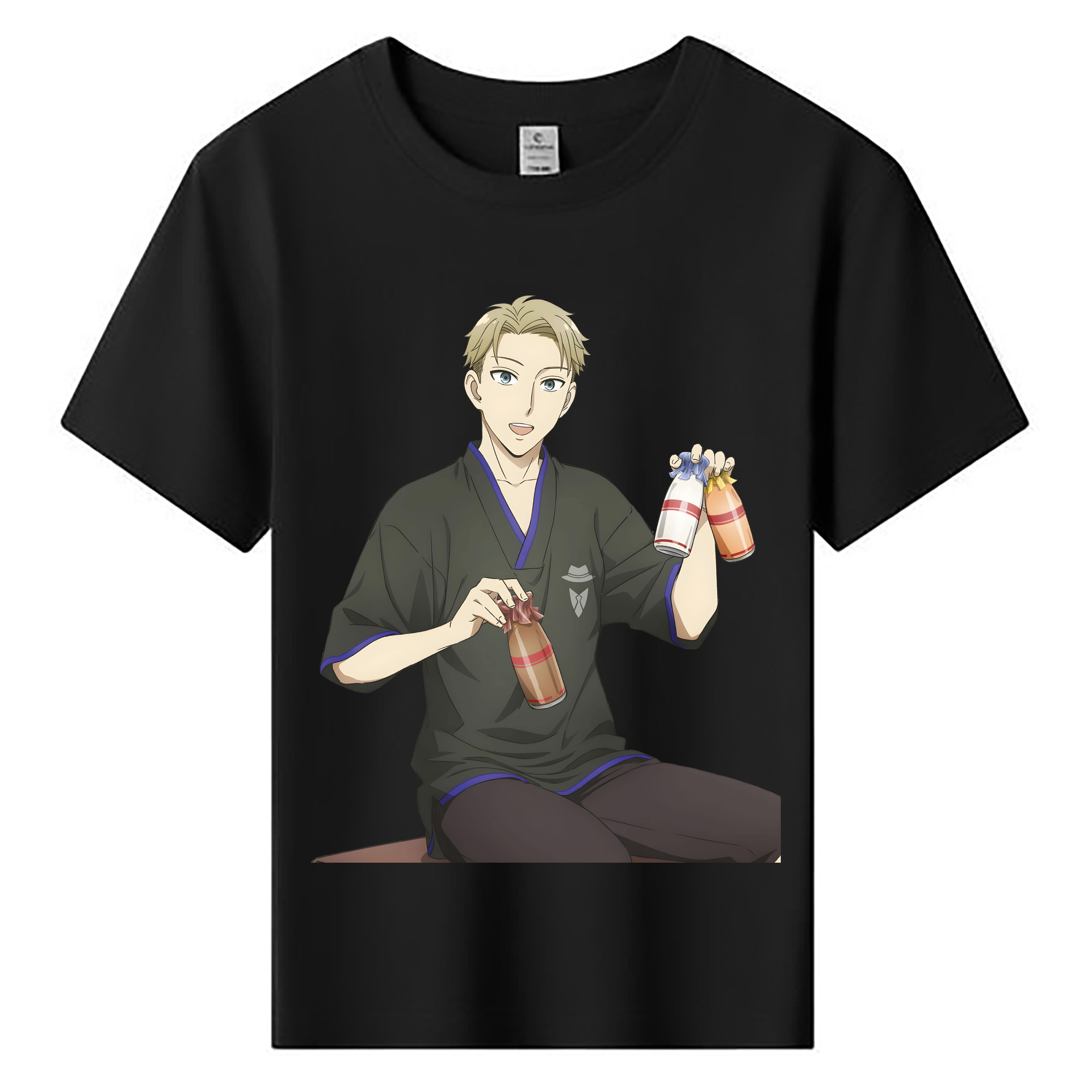 （画像用） SPY×FAMILY间谍家家酒 綿100％キッズTシャツ（フロントプリント）